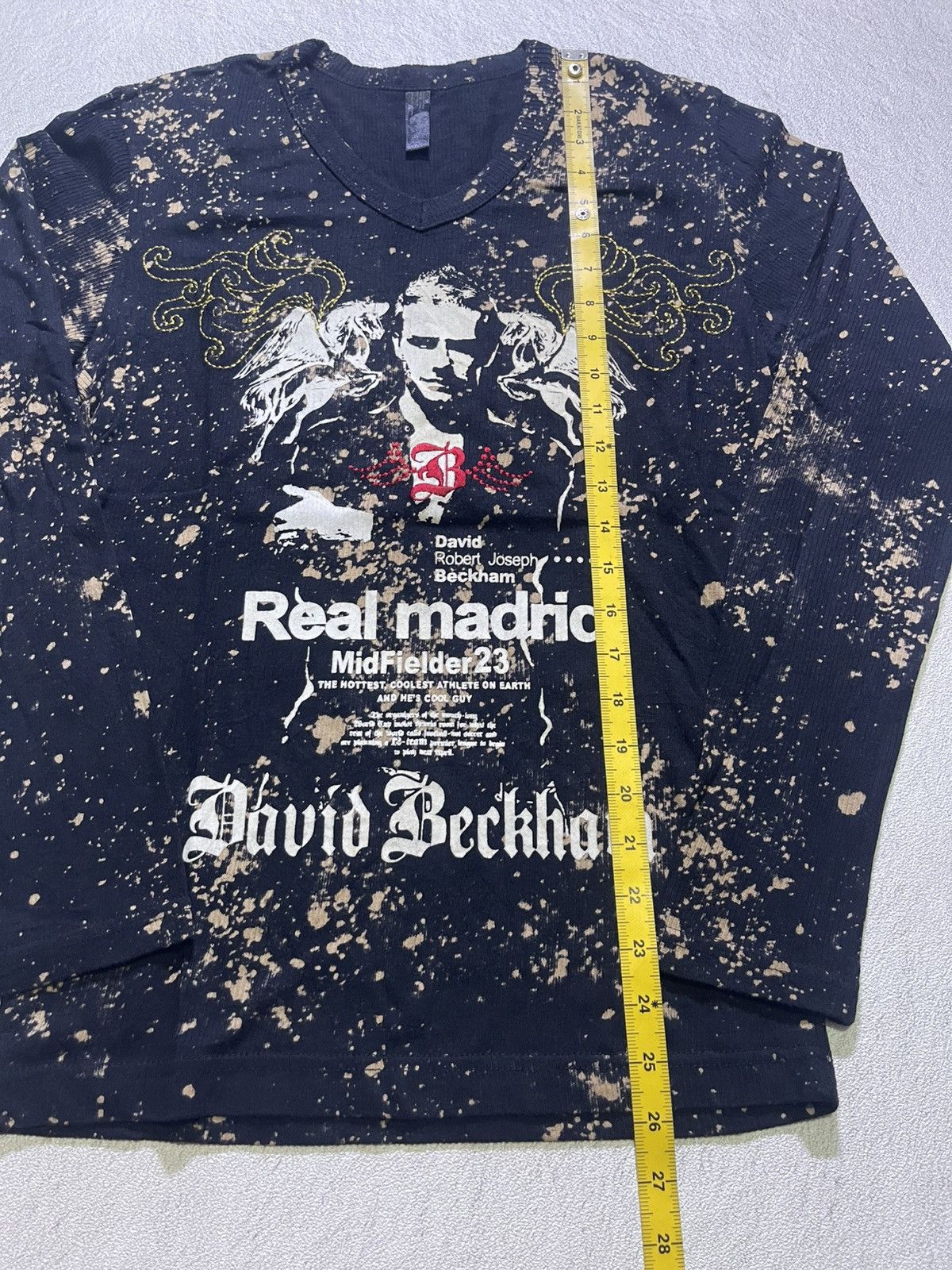 Japanese Brand VINTAGE Y2K REAL MADRID long sleeve tshirt Size US S / EU 44-46 / 1 - 7 Thumbnail