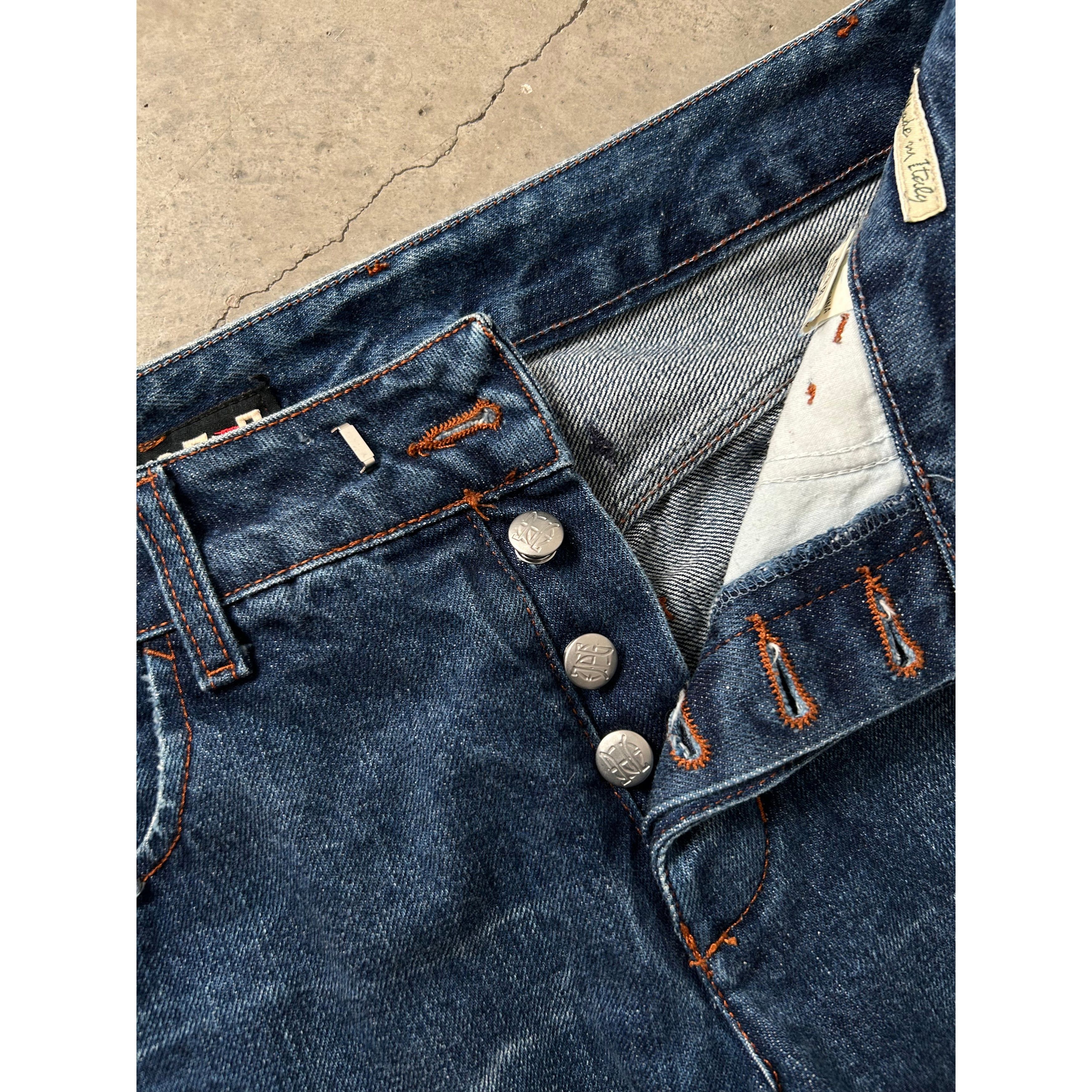 Jean Paul Gaultier Jean Paul Gaultier Blue Classic Denim Jeans Size US 30 / EU 46 - 7 Thumbnail