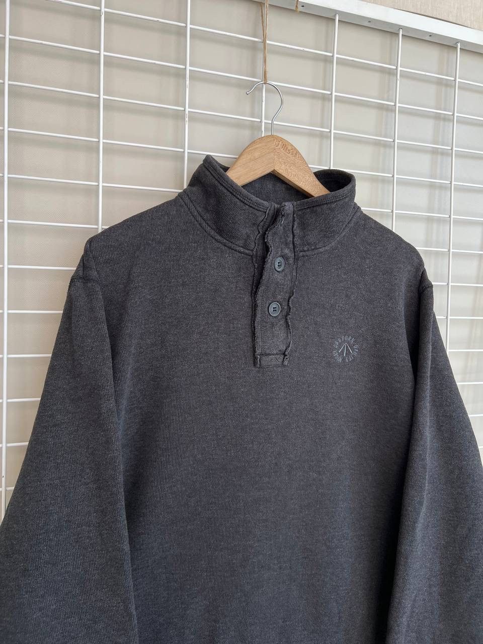 Nigel Cabourn Nigel Cabourn Collared Pullover Mens Size L Vintage Sweater Size US L / EU 52-54 / 3 - 3 Thumbnail