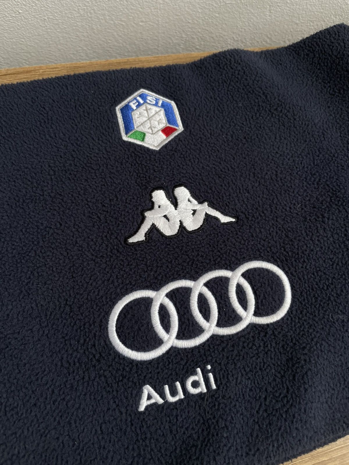 Audi Audi Kappa Neck Warmer Scarf Black One Size Snood Cowl Fleec Size ONE SIZE - 3 Thumbnail