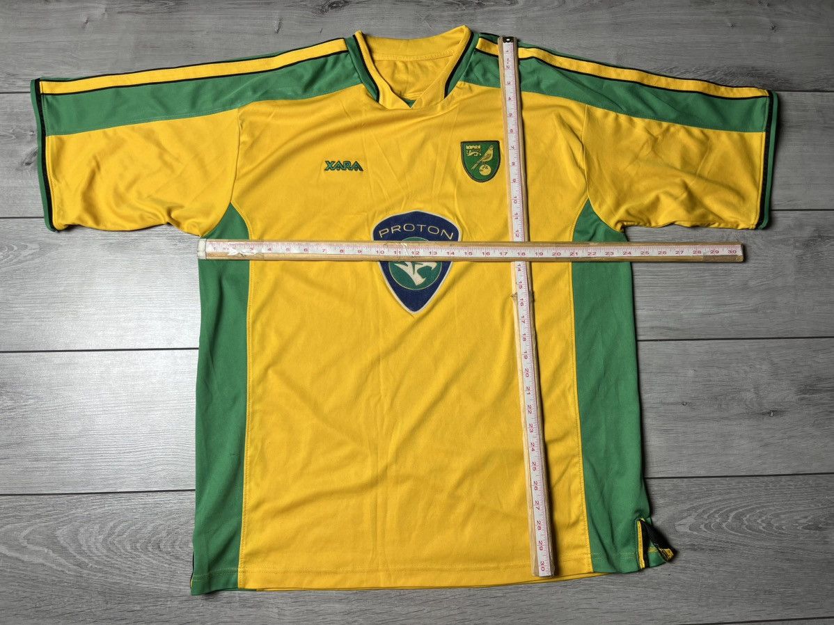 Vintage Norwich City 2003/2004 Home Shirt Soccer Jersey Champions Size US XXL / EU 58 / 5 - 6 Thumbnail