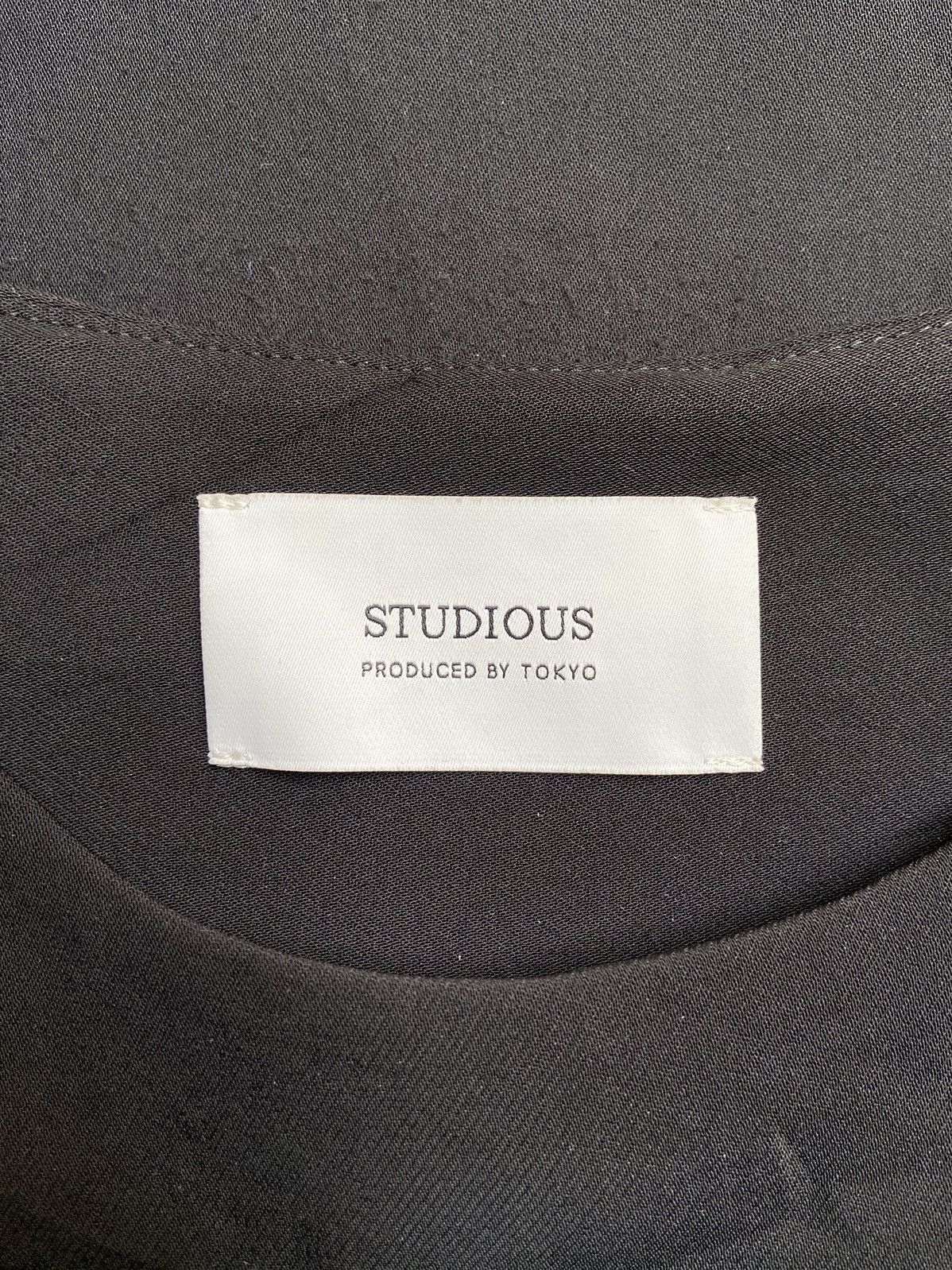 Japanese Brand × STUDIOUS STUDIOUS By Tokyo Black T-shirt Size US L / EU 52-54 / 3 - 6 Thumbnail