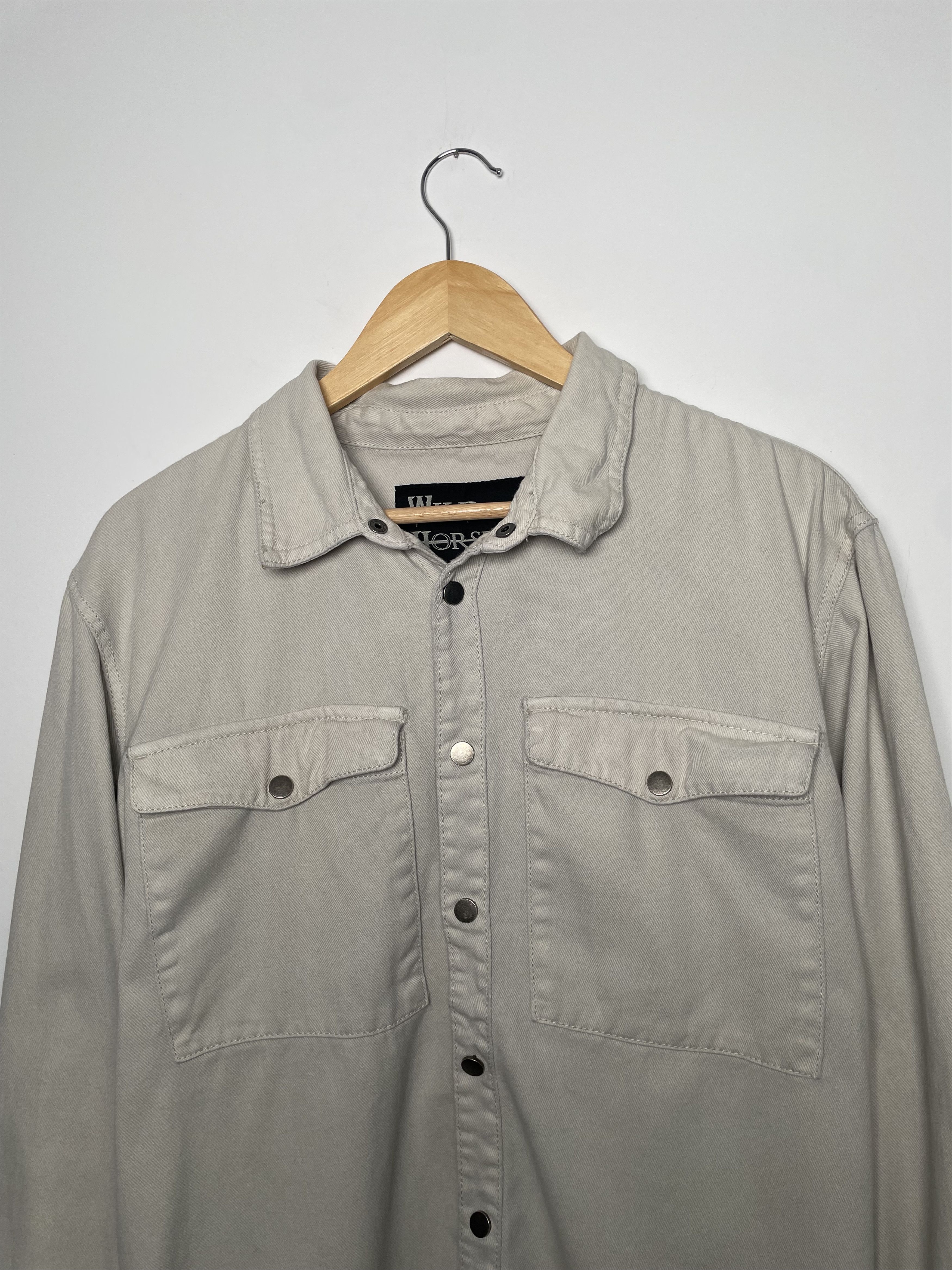 Other Wild Horse Stone Twill Shirt Jacket (L) Size US L / EU 52-54 / 3 - 3 Thumbnail