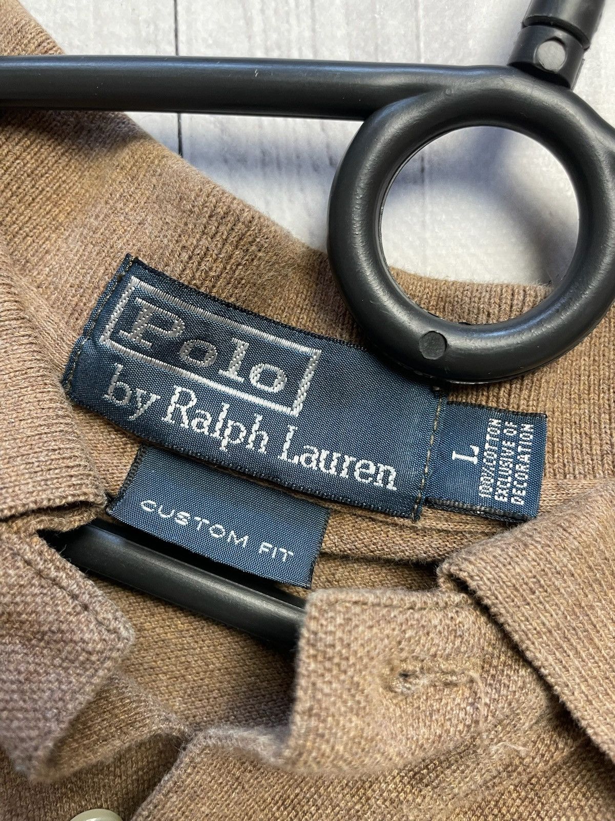 Polo Ralph Lauren × Vintage Vintage polo Ralph Lauren rugby shirt jersey brown rare L Size US L / EU 52-54 / 3 - 5 Thumbnail
