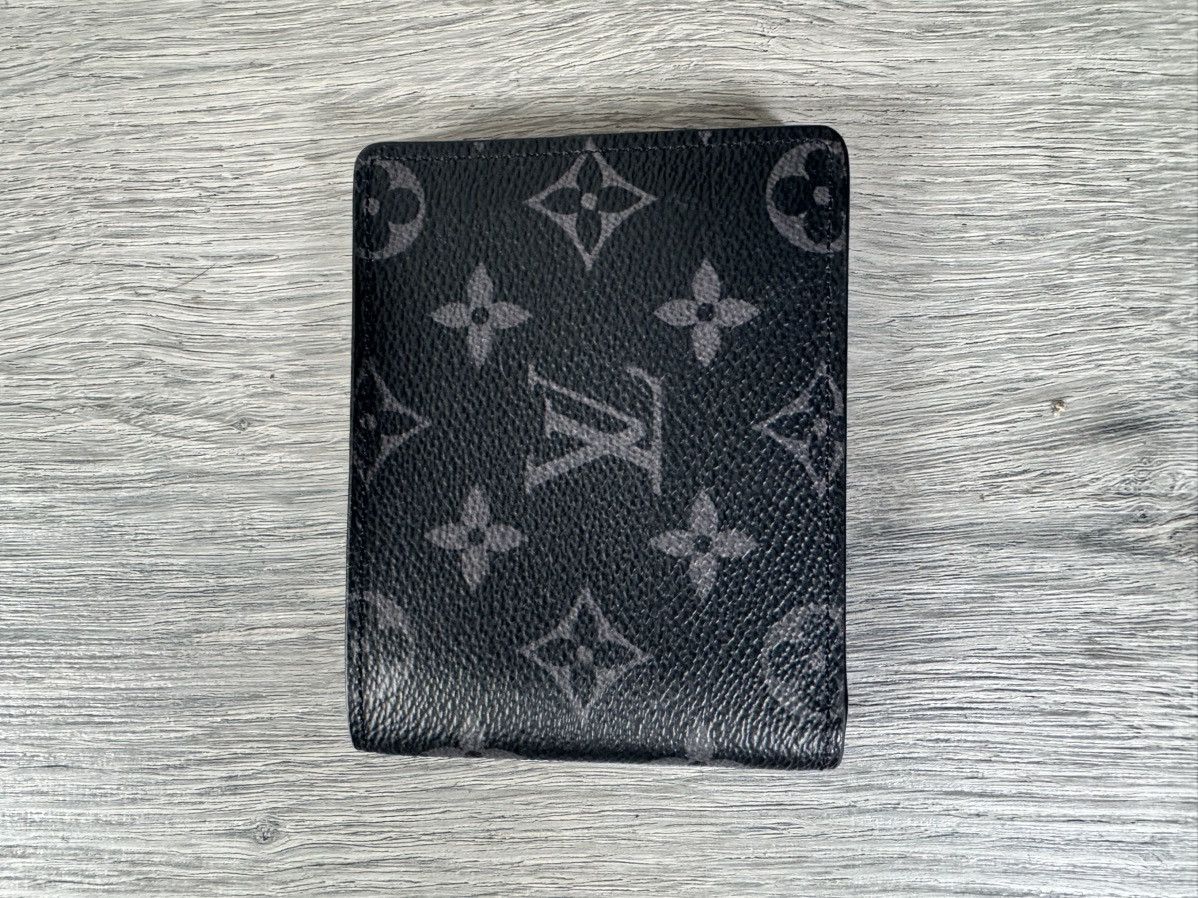 Louis Vuitton LOUIS VUITTON Monogram Eclipse Slender Wallet Size ONE SIZE - 1 Thumbnail