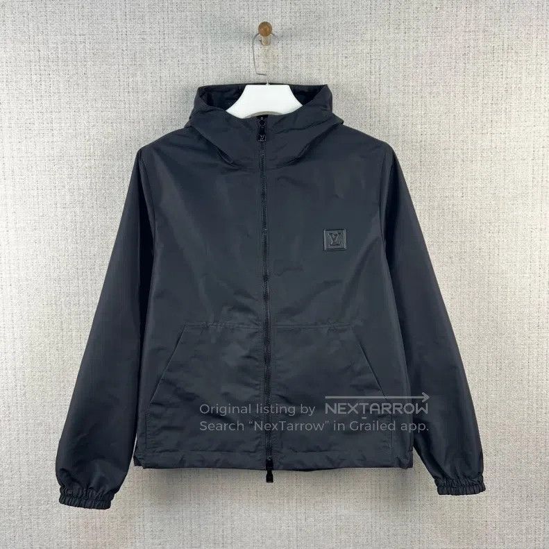 Louis Vuitton Louis Vuitton Solid leather logo zip-up hooded long-sleeve Size US S / EU 44-46 / 1 - 3 Thumbnail