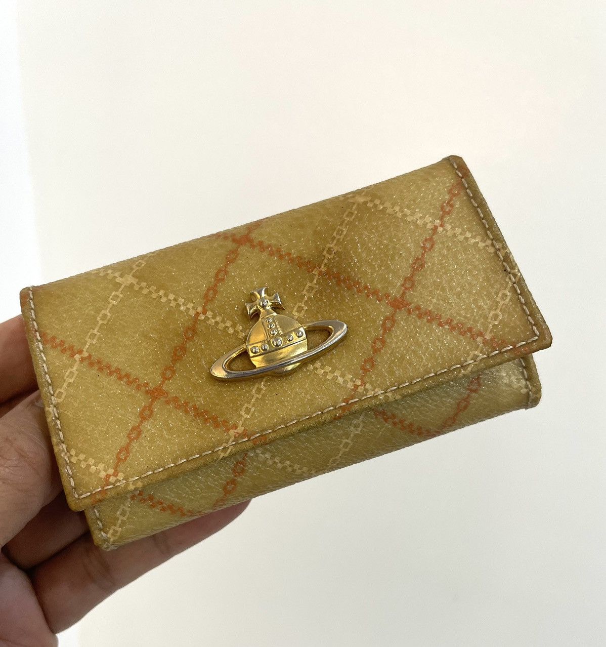 Vintage Vintage Leather Vinyl Orb Keyholder Wallet Size ONE SIZE - 8 Thumbnail