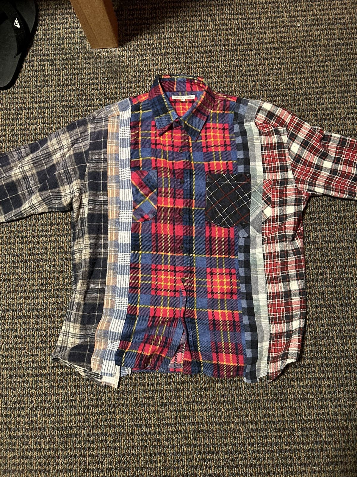 image of Needles Rebuild Flannel, Men's (Size XL)