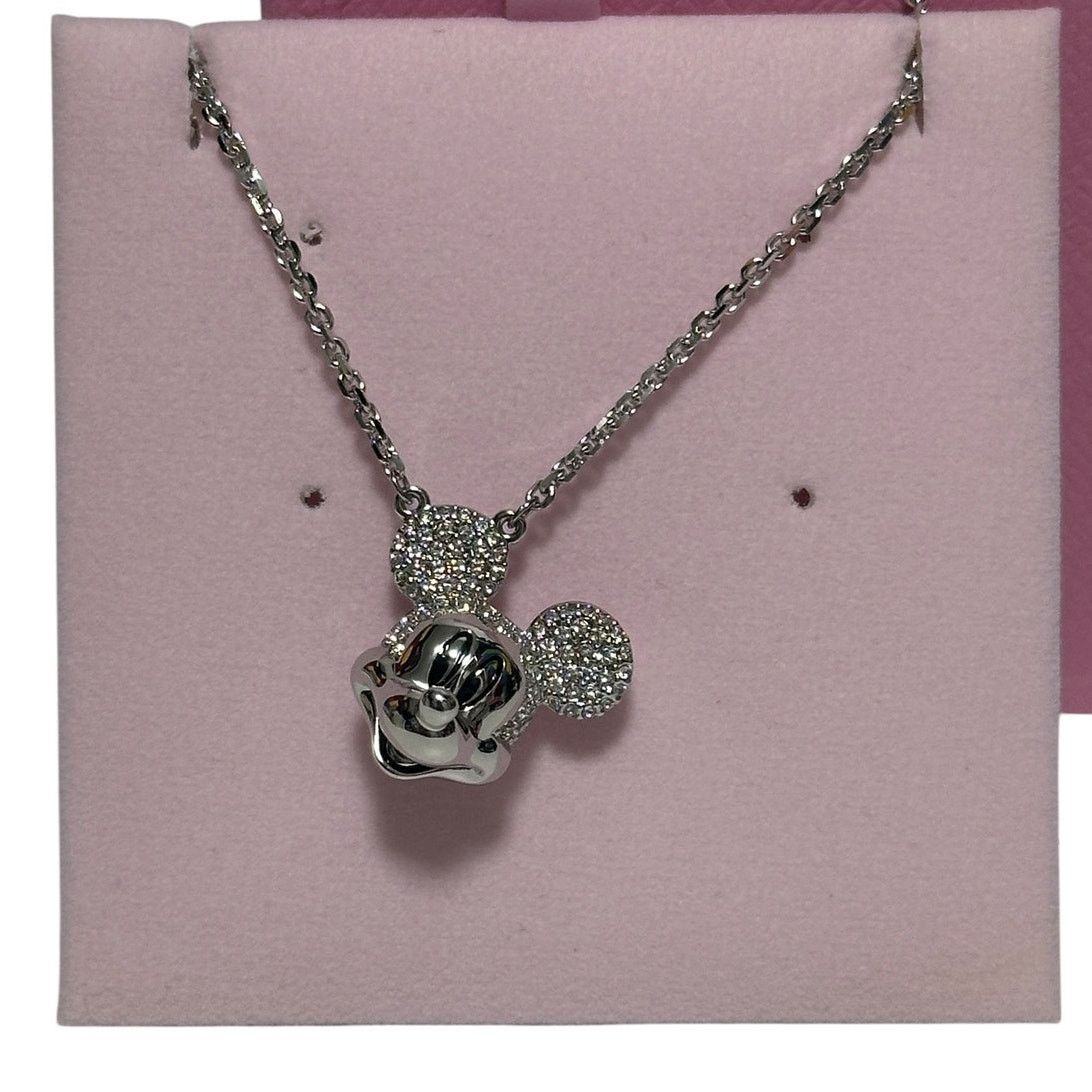 Swarovski Swarovski Disney Mickey Mouse Pendant White, Necklace Size ONE SIZE - 6 Thumbnail
