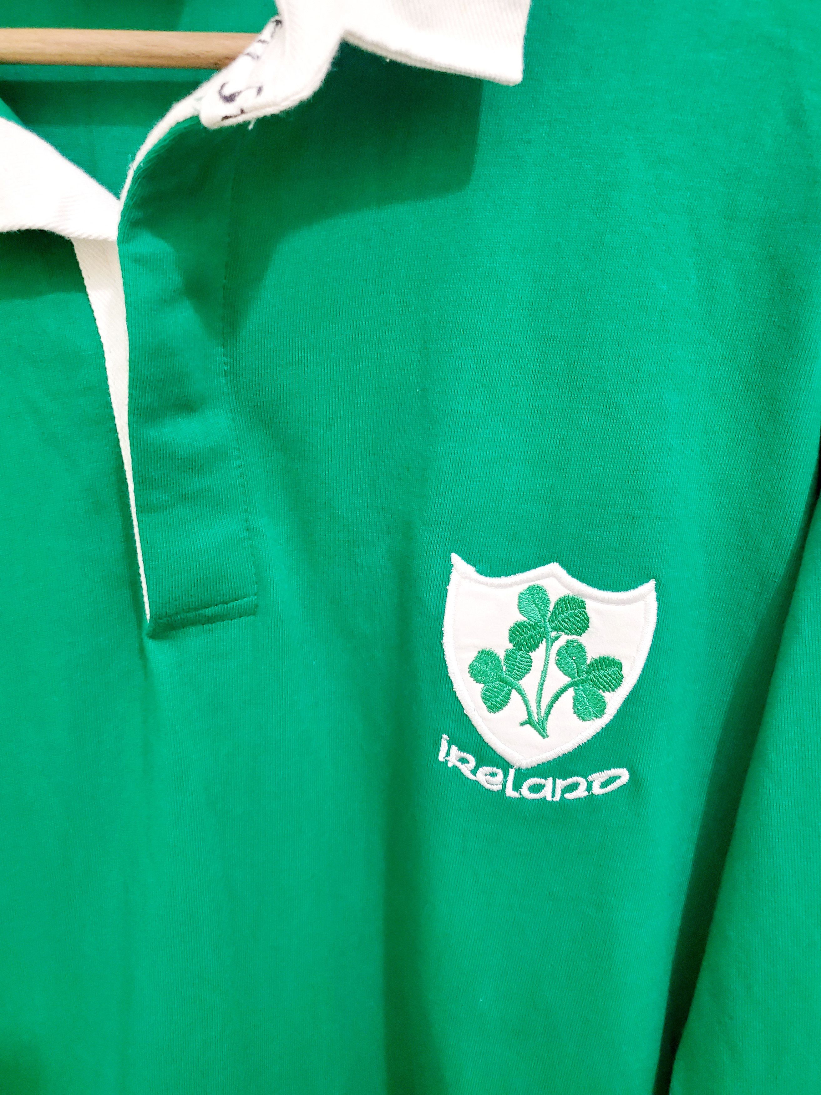 Canterbury of New Zealand × Vintage Vintage Ireland Rugby Union Shirt Jersey Long Sleeve Size L Size US L / EU 52-54 / 3 - 2 Thumbnail