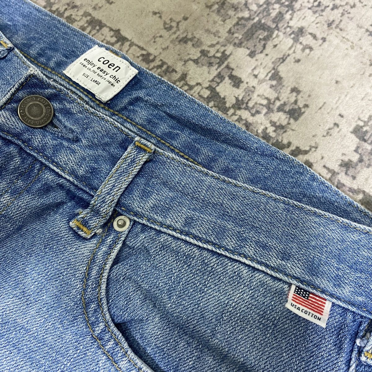 Comme des Garcons × Japanese Brand Coen Cutoff Jeans Size US 31 - 5 Thumbnail