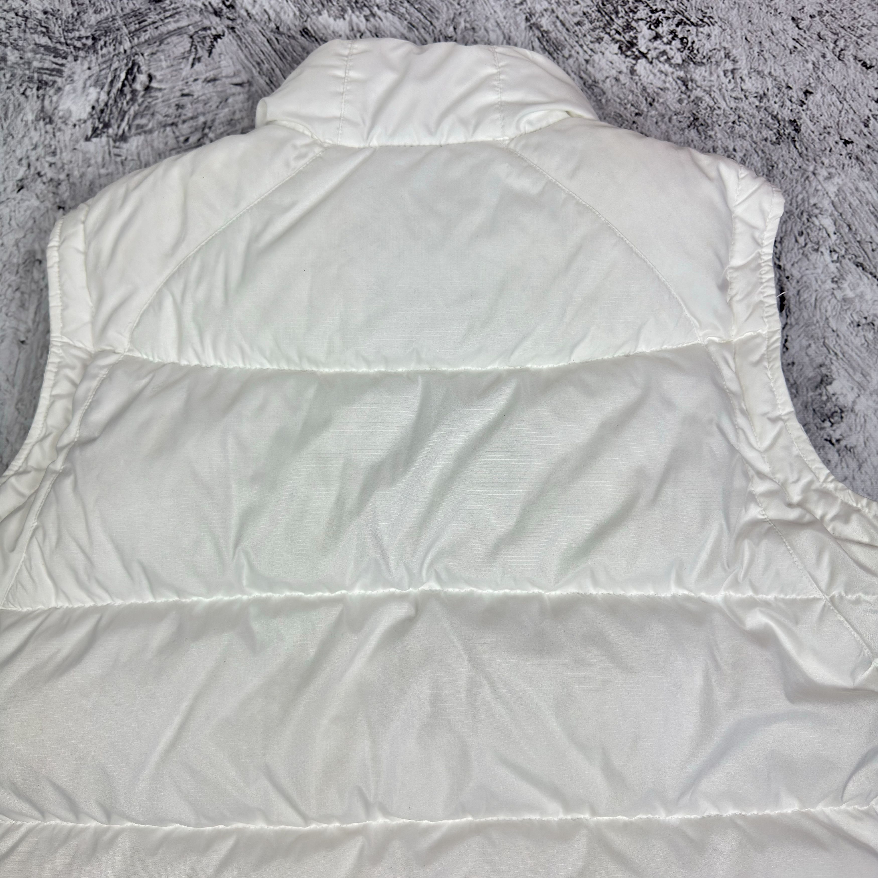 Nike Nike White Warm Wear Full Zip Puffer Down Vest Medium Size US M / EU 48-50 / 2 - 4 Thumbnail