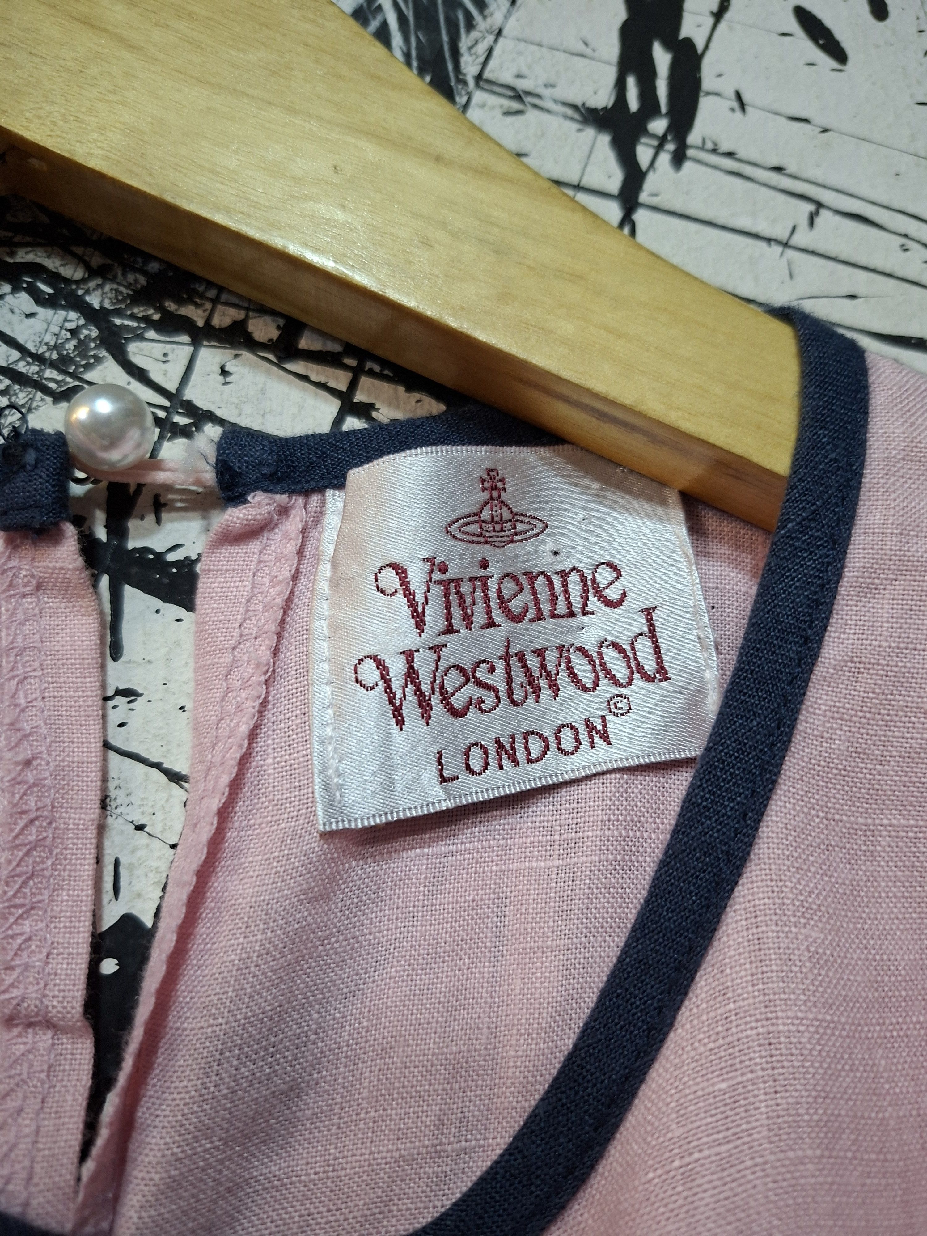Vivienne Westwood VIVIENNE WESTWOOD LONDON SS 2008 LINNEN BLOUSE Size M / US 6-8 / IT 42-44 - 6 Thumbnail