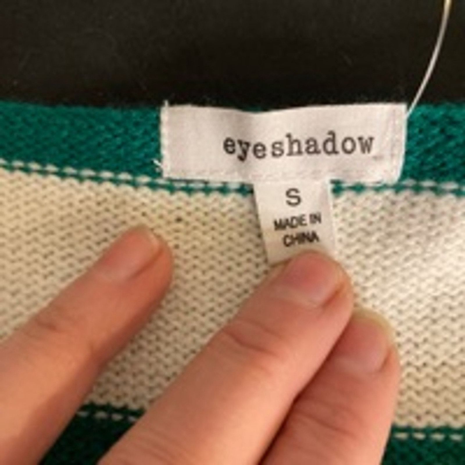 Other Y2K Striped Knit Jumpsuit Retro Green Wide Leg Overalls S Size 24" / US 00 / IT 34 - 5 Thumbnail