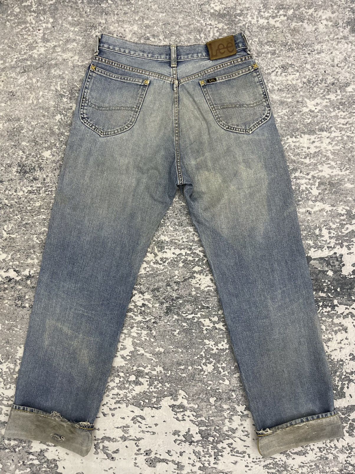 Lee Vintage Lee Riders Selvedge Distressed Denim Size US 30 / EU 46 - 13 Thumbnail