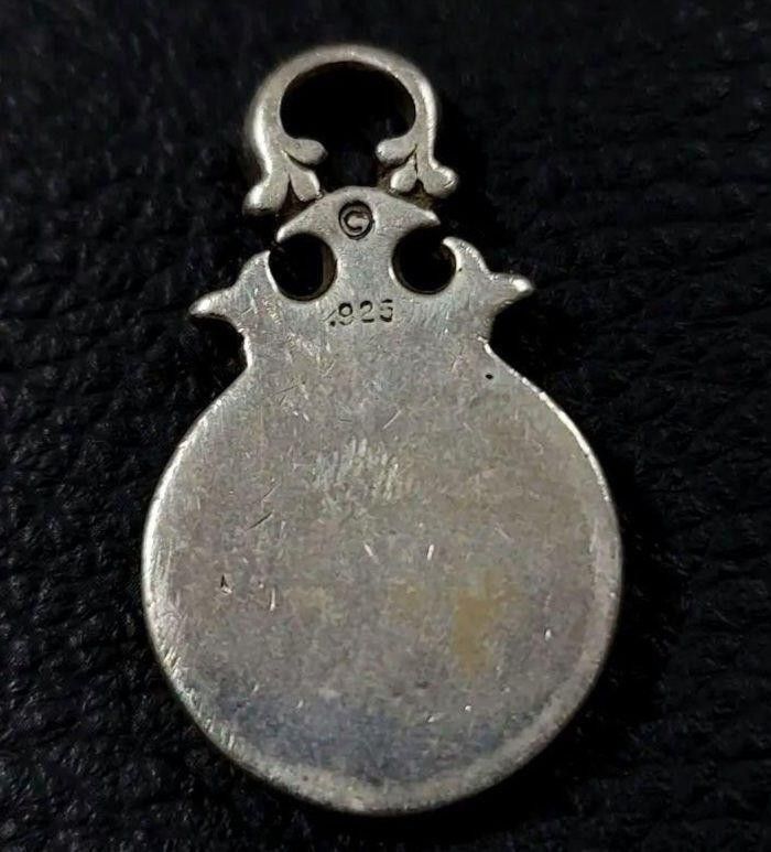 Bill Wall Leather Bill Wall BWL Skull Pendant Size ONE SIZE - 3 Thumbnail