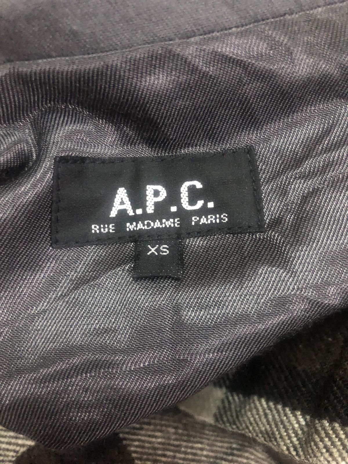 A.P.C. × Vintage Vintage APC Wool Poncho Size XS / US 0-2 / IT 36-38 - 3 Thumbnail