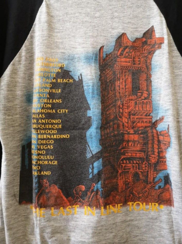 Band Tees × Vintage Band Dio vintage Size US L / EU 52-54 / 3 - 2 Thumbnail