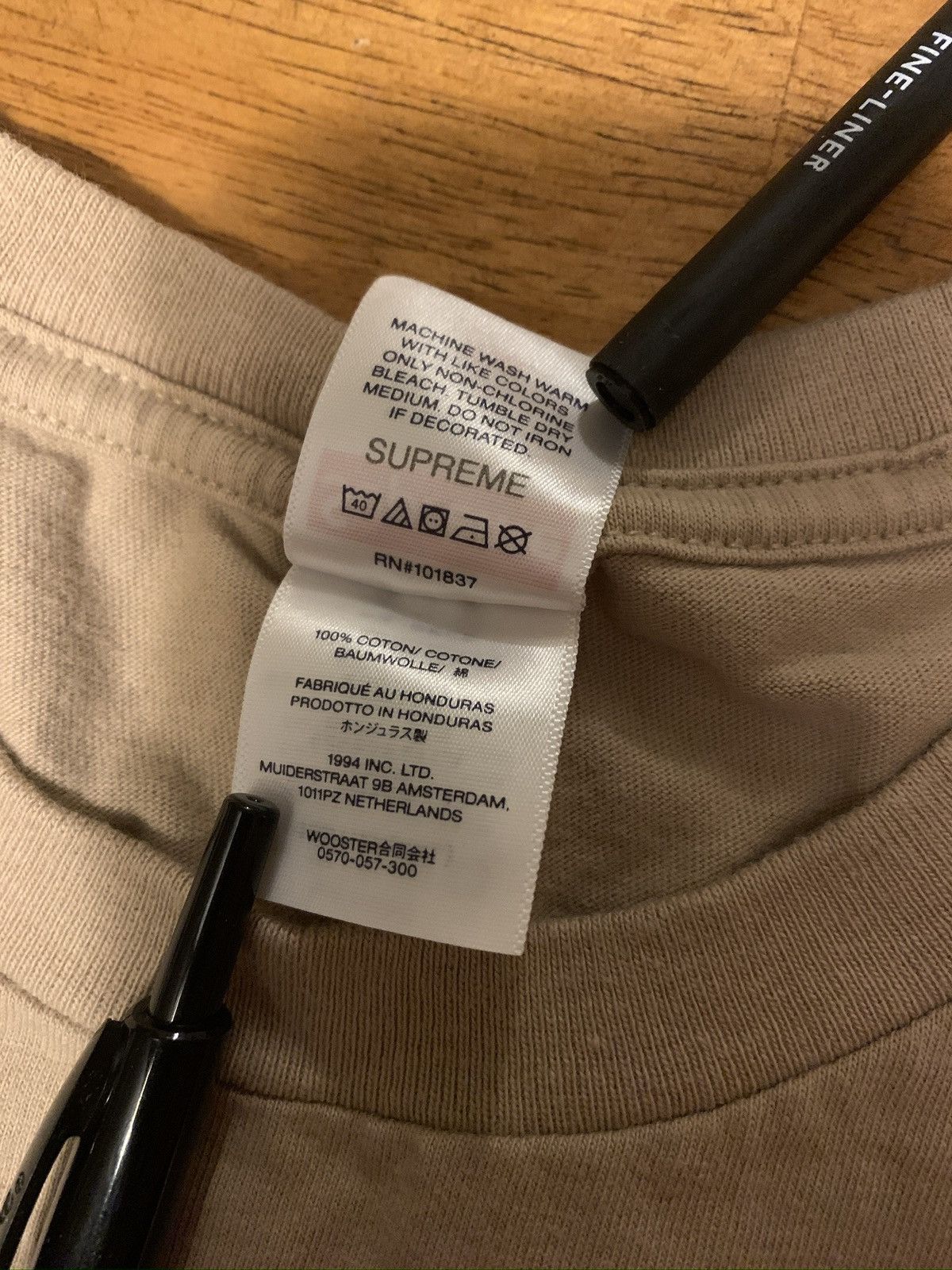Supreme Supreme Satan Tee Size US XXL / EU 58 / 5 - 4 Thumbnail