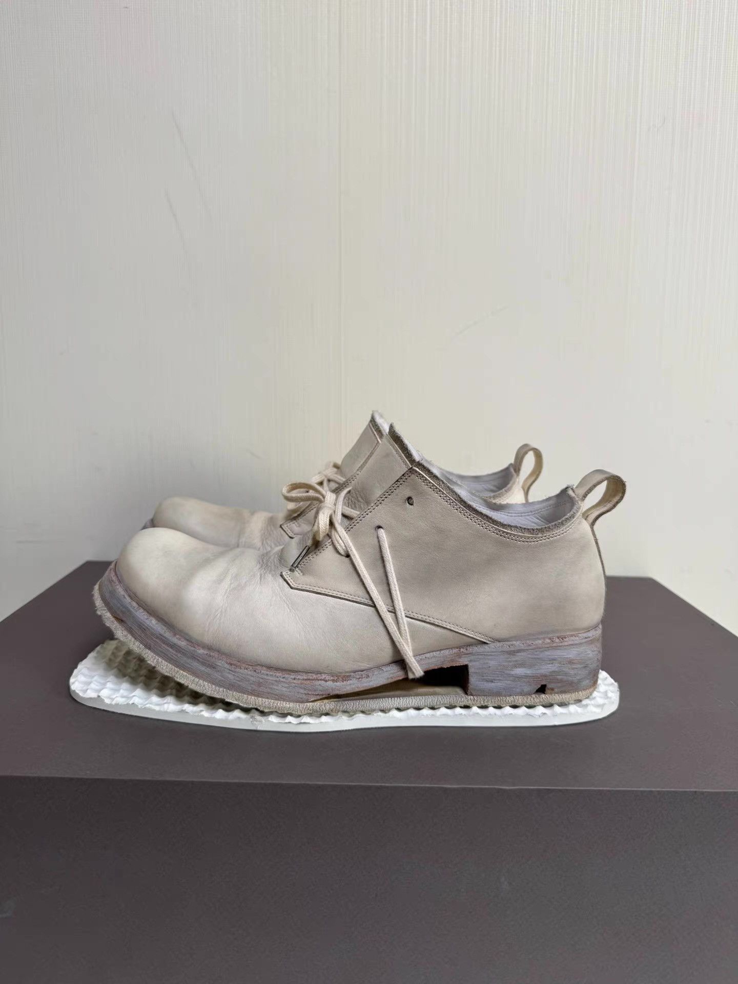 Boris Bidjan Saberi Boris Bidjan Saberi horsehide derby shoes Q8 Size US 10.5 / EU 43-44 - 1 Thumbnail
