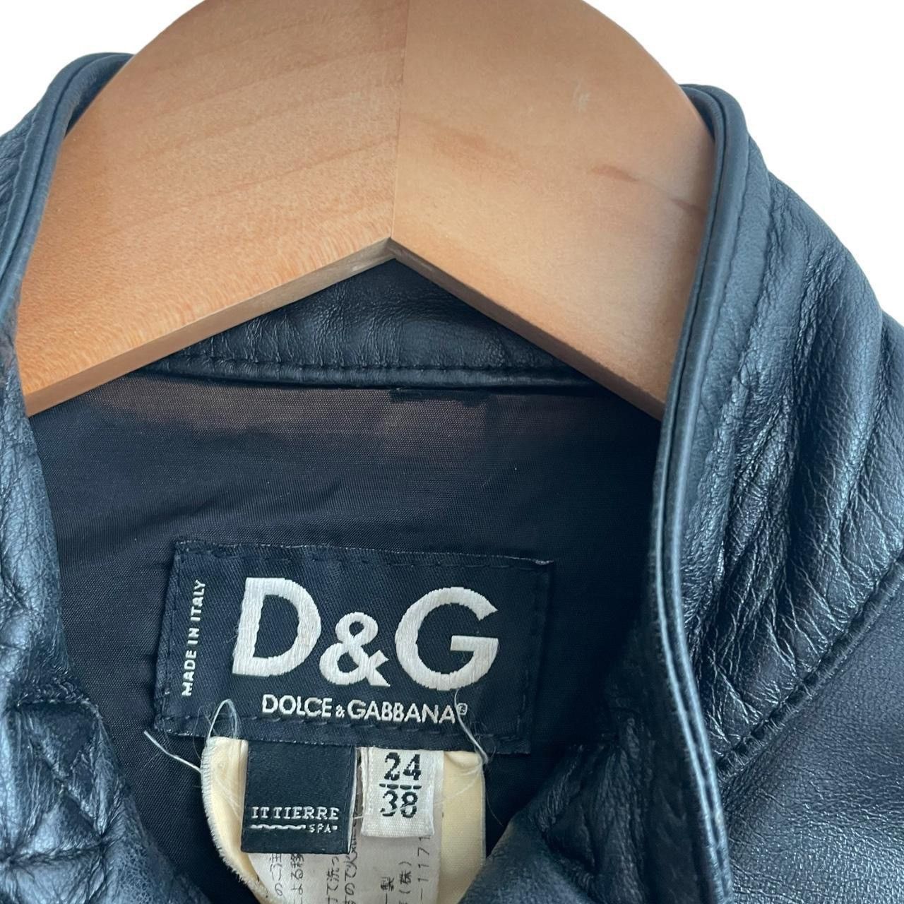 Dolce & Gabbana Dolce & gabbana cropped leather jacket Size US XS / EU 42 / 0 - 2 Thumbnail