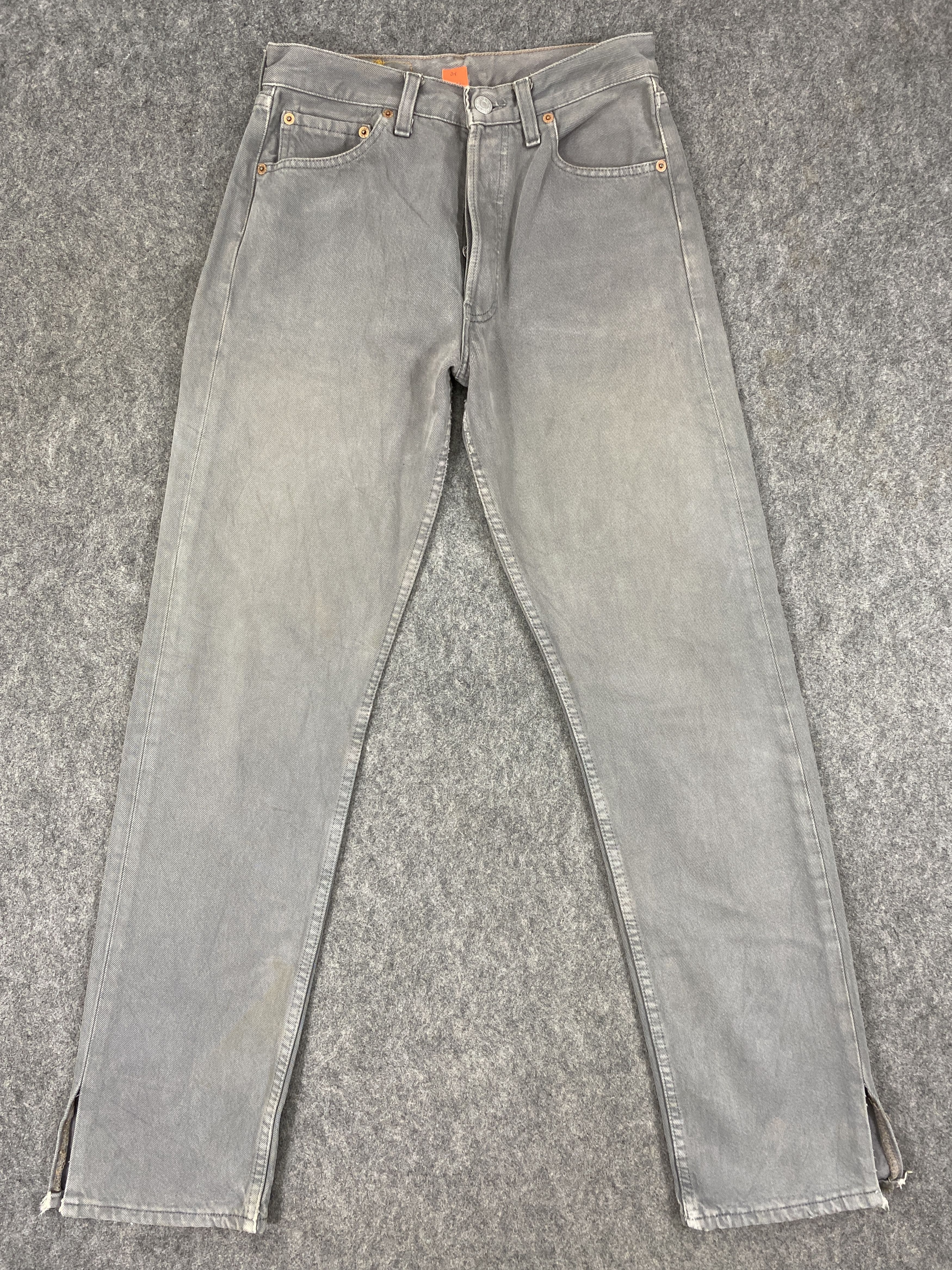 Grey Vintage Levi's 501 Jeans 27x31 Denim -JN2404