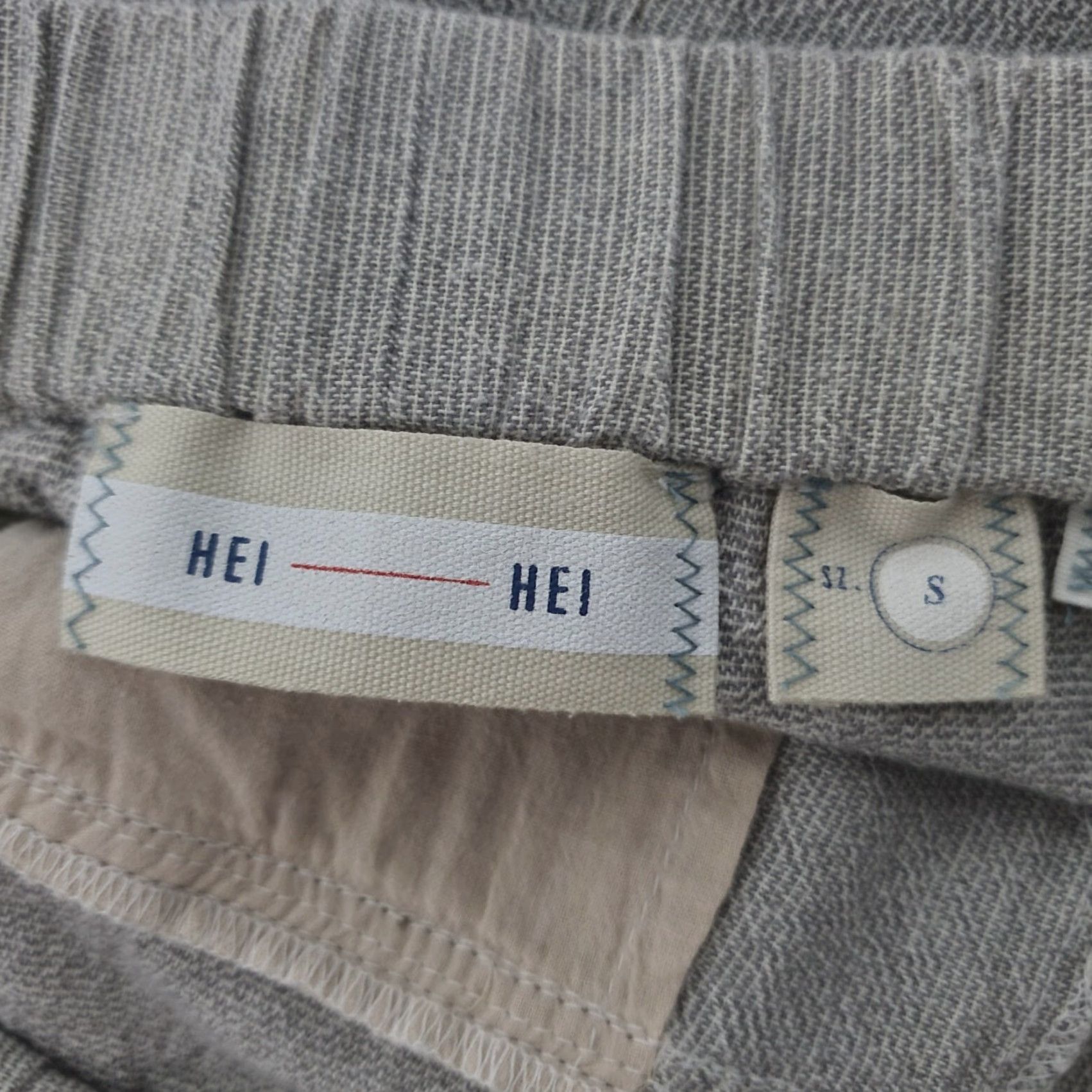 Anthropologie Anthropologie Womens Pants S Gray Pull On Ankle Crop High Waist Cotton Size 28" / US 6 / IT 42 - 3 Thumbnail