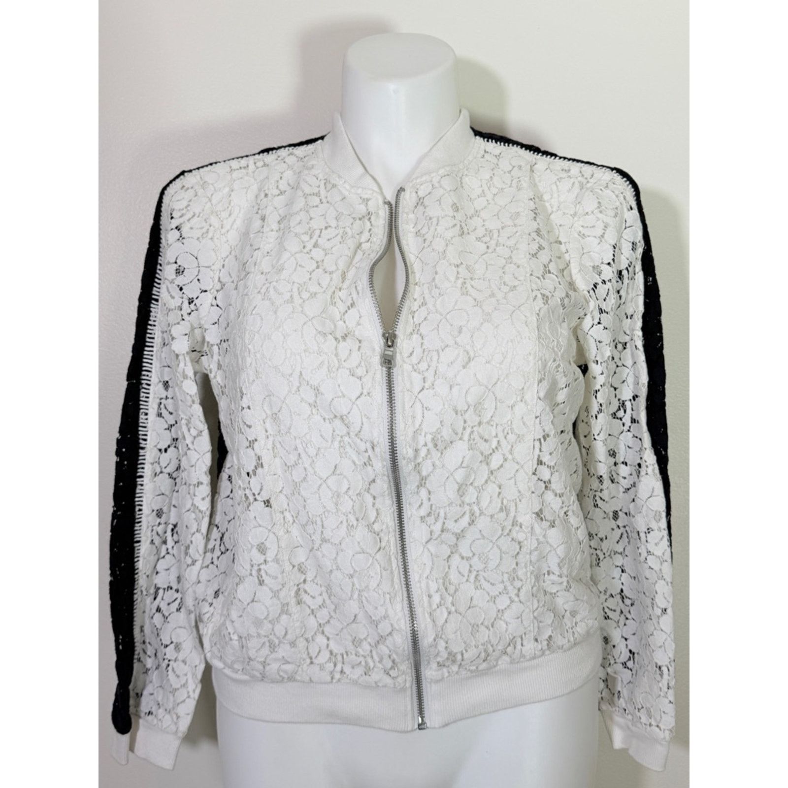 Other Large Lace bomber jacket Inc International Concepts Size L / US 10 / IT 46 - 2 Thumbnail