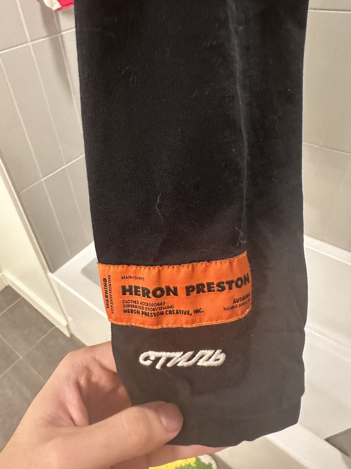 Heron Preston Heron Preston Long Sleeve T-shirt Size US M / EU 48-50 / 2 - 2 Thumbnail