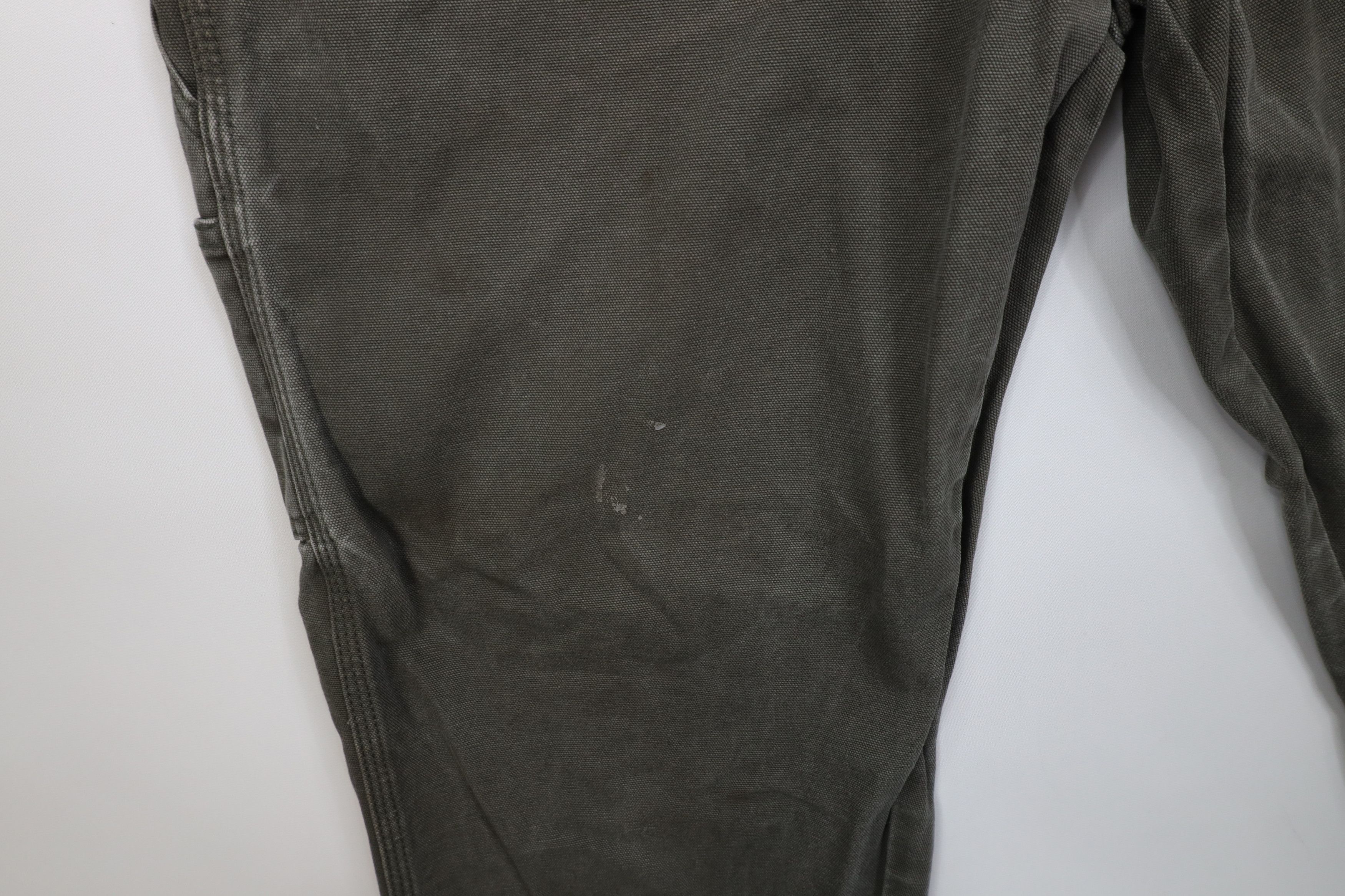 Dickies Vintage Y2K Dickies Wide Leg Canvas Dungaree Pants Green Size US 38 / EU 54 - 7 Thumbnail