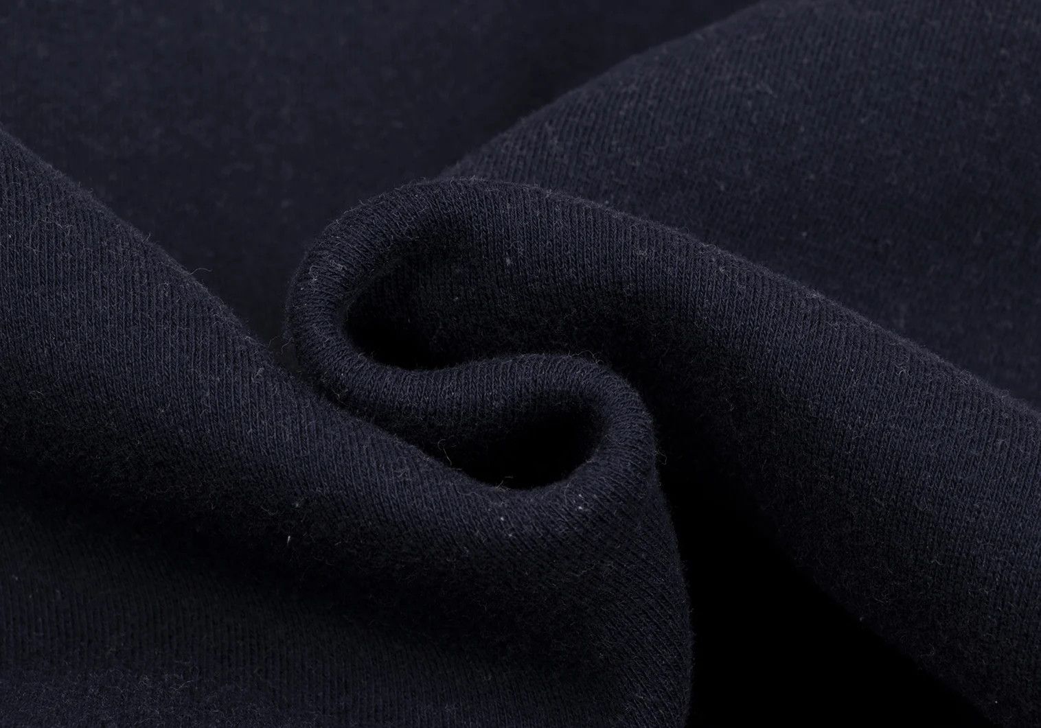 Junya Watanabe Fleece-Lined Sweat Varsity Jacket in Navy, Size L Size US L / EU 52-54 / 3 - 14 Thumbnail