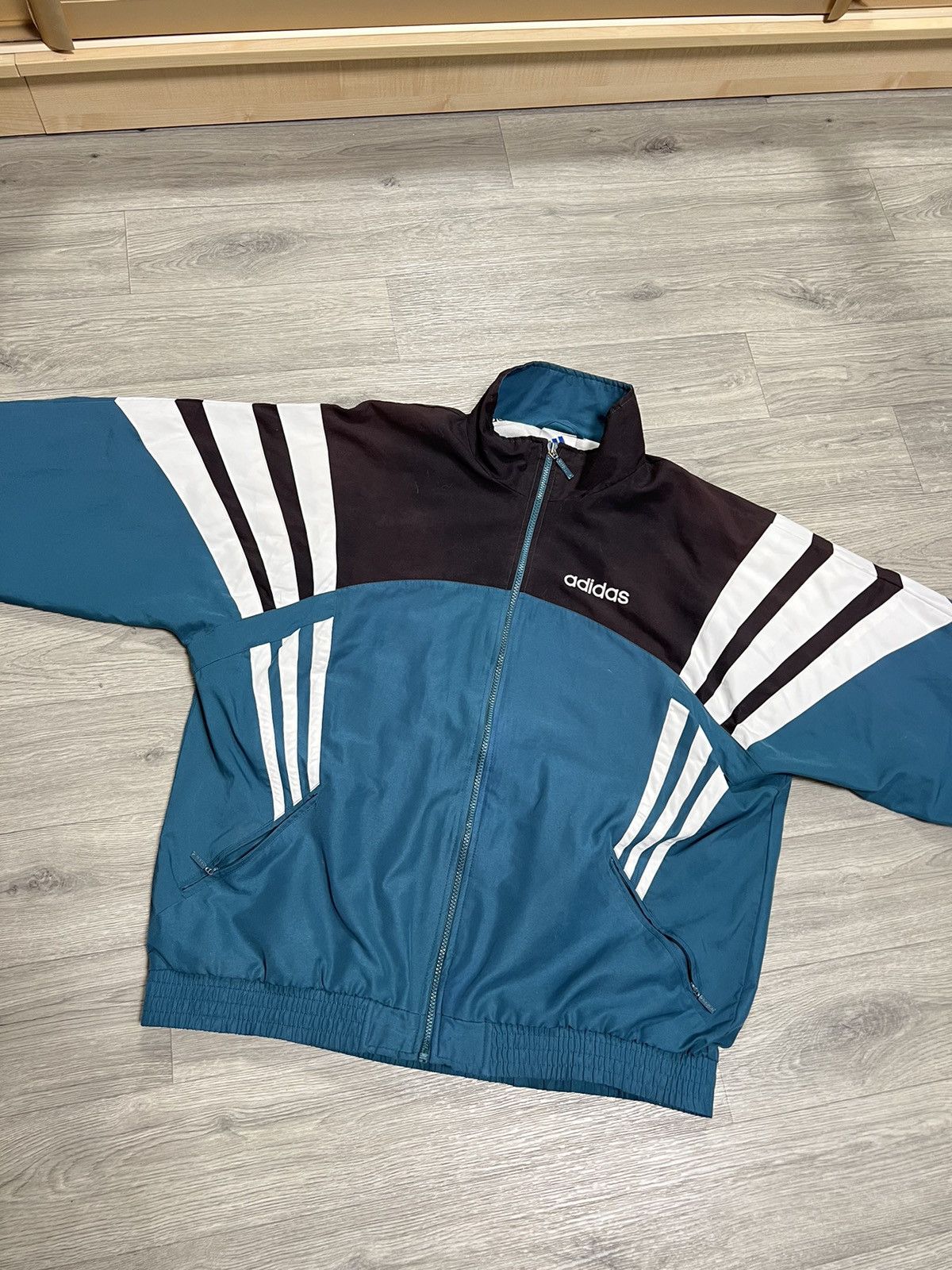 Adidas × Vintage Adidas vintage track jacket Size US L / EU 52-54 / 3 - 2 Thumbnail