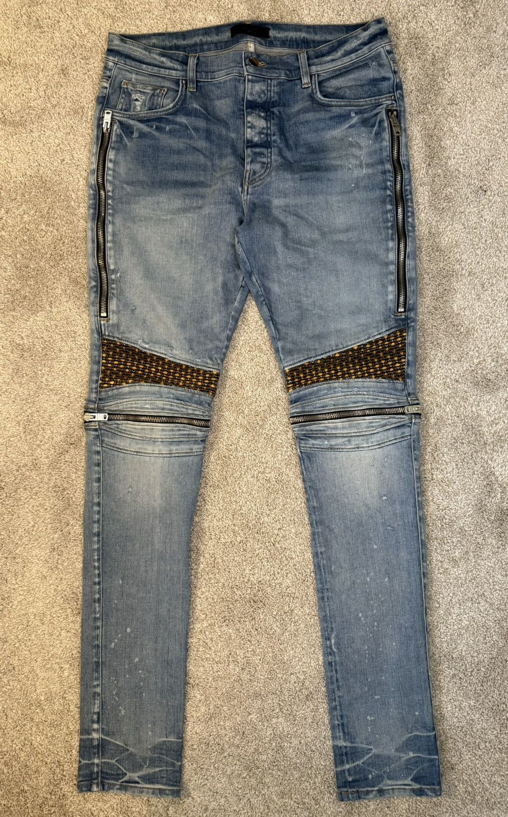 Amiri Amiri MX2 Velvet PJ Jeans Size US 36 / EU 52 - 1 Thumbnail
