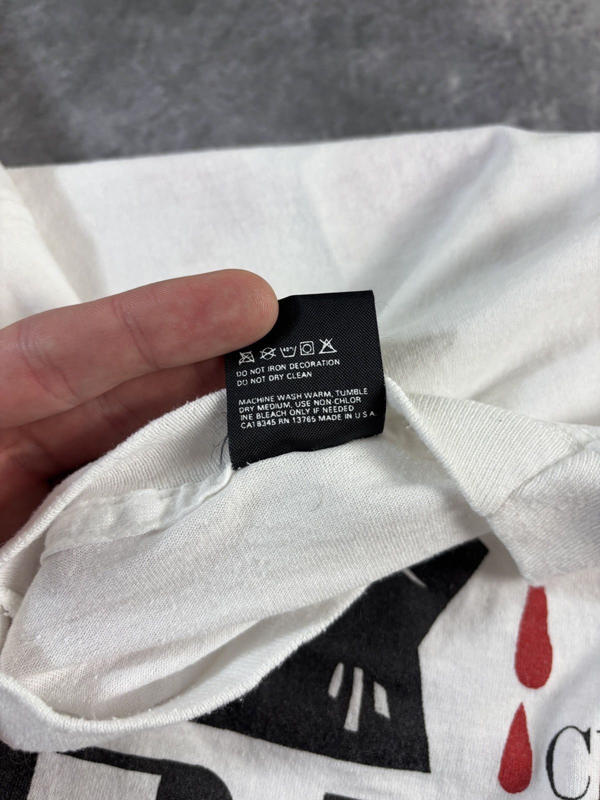 Vintage Vintage Tiananmen Square China Political Protest Tee Peace Size US M / EU 48-50 / 2 - 6 Thumbnail