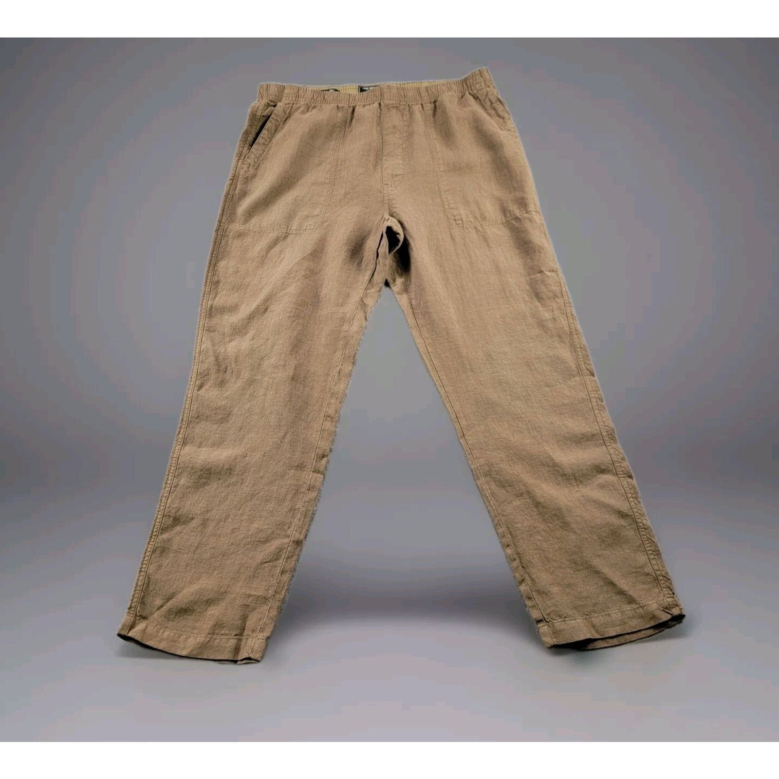 Todd Snyder Todd Snyder Linen Beach Pant size Tall XL Tan $198 PA1109942 Size US 36 / EU 52 - 7 Thumbnail
