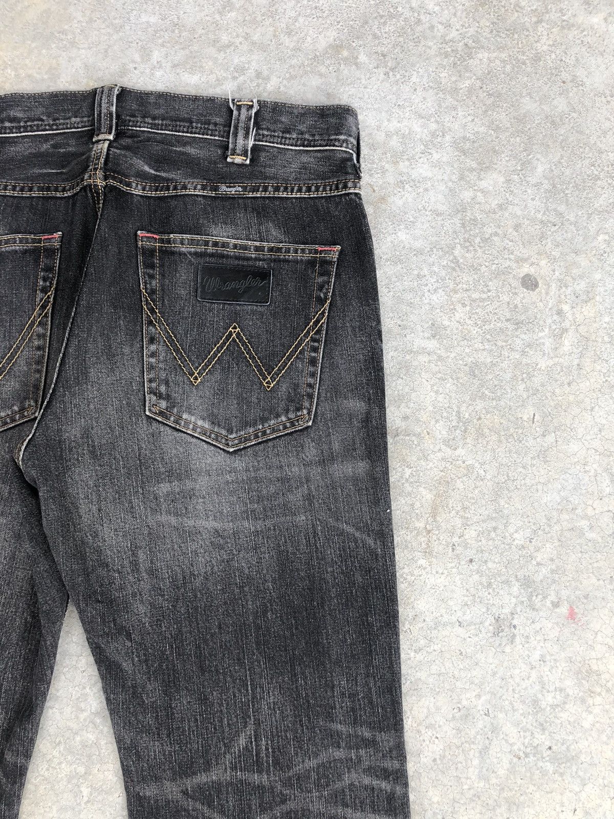 If Six Was Nine Y2k Wrangler Flared Jeans Distressed Jeans Size US 34 / EU 50 - 10 Thumbnail