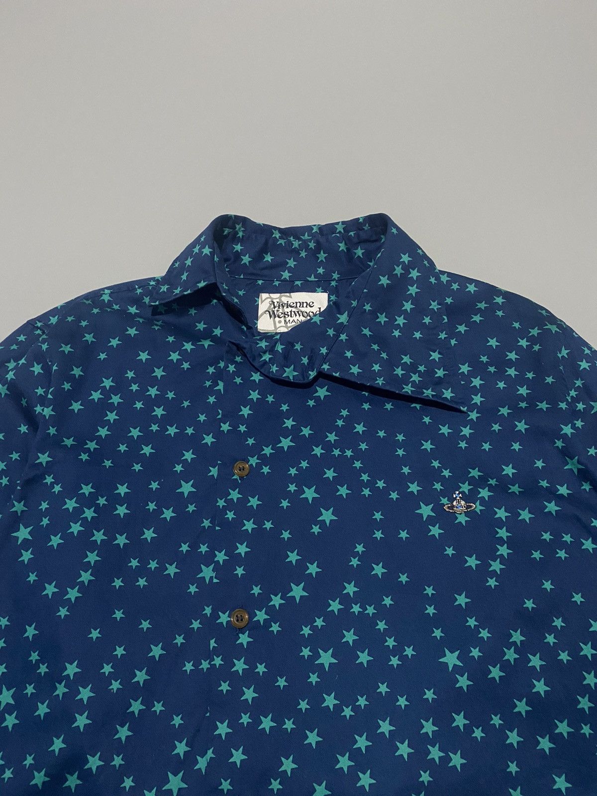Vivienne Westwood Vivienne Westwood Man Asymmetrical Button Down Shirt Size US S / EU 44-46 / 1 - 4 Thumbnail