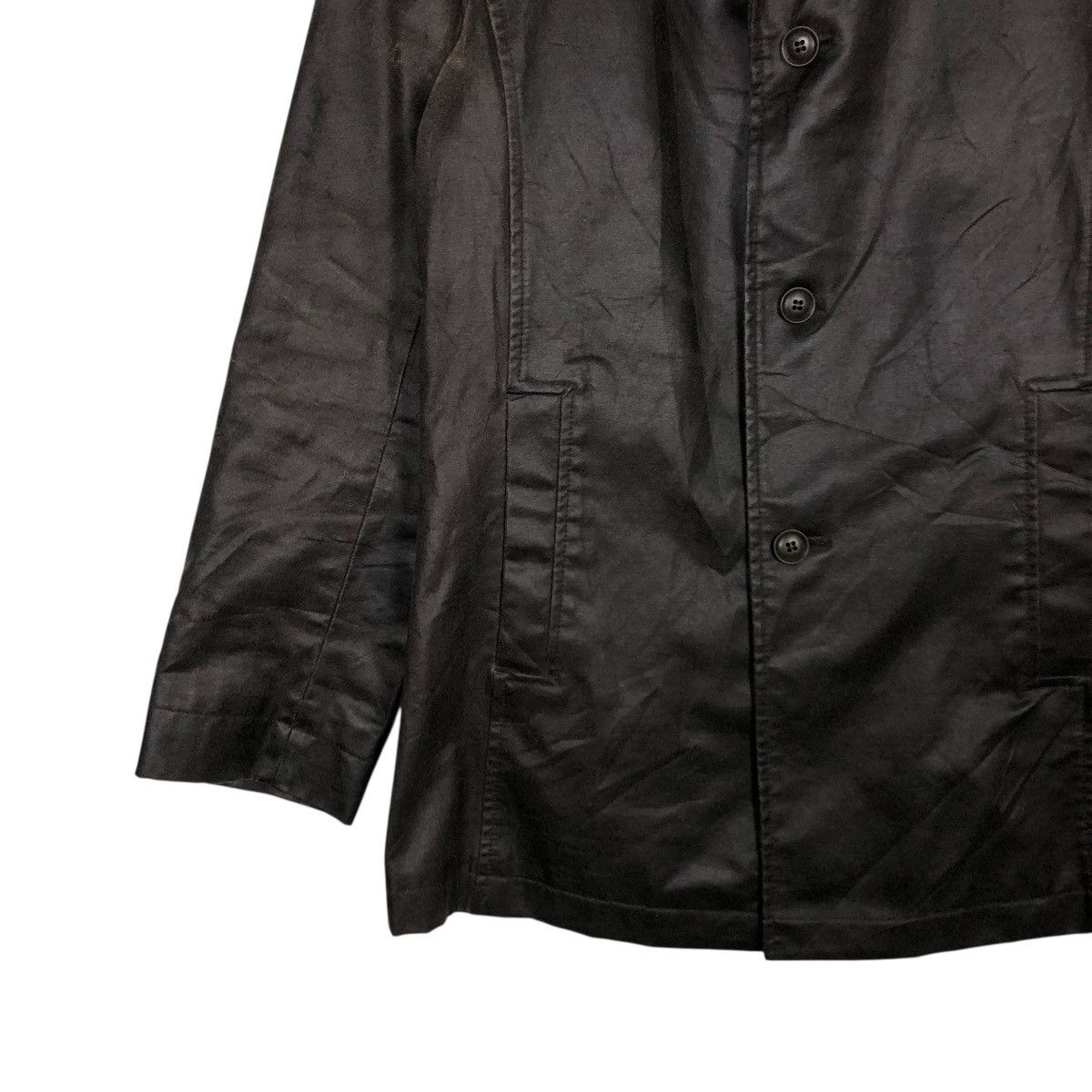 Japanese Brand 🔥VINTAGE SOFT LEATHER CHORE JACKET ASM ISSEY MIYAKE Size US S / EU 44-46 / 1 - 6 Thumbnail