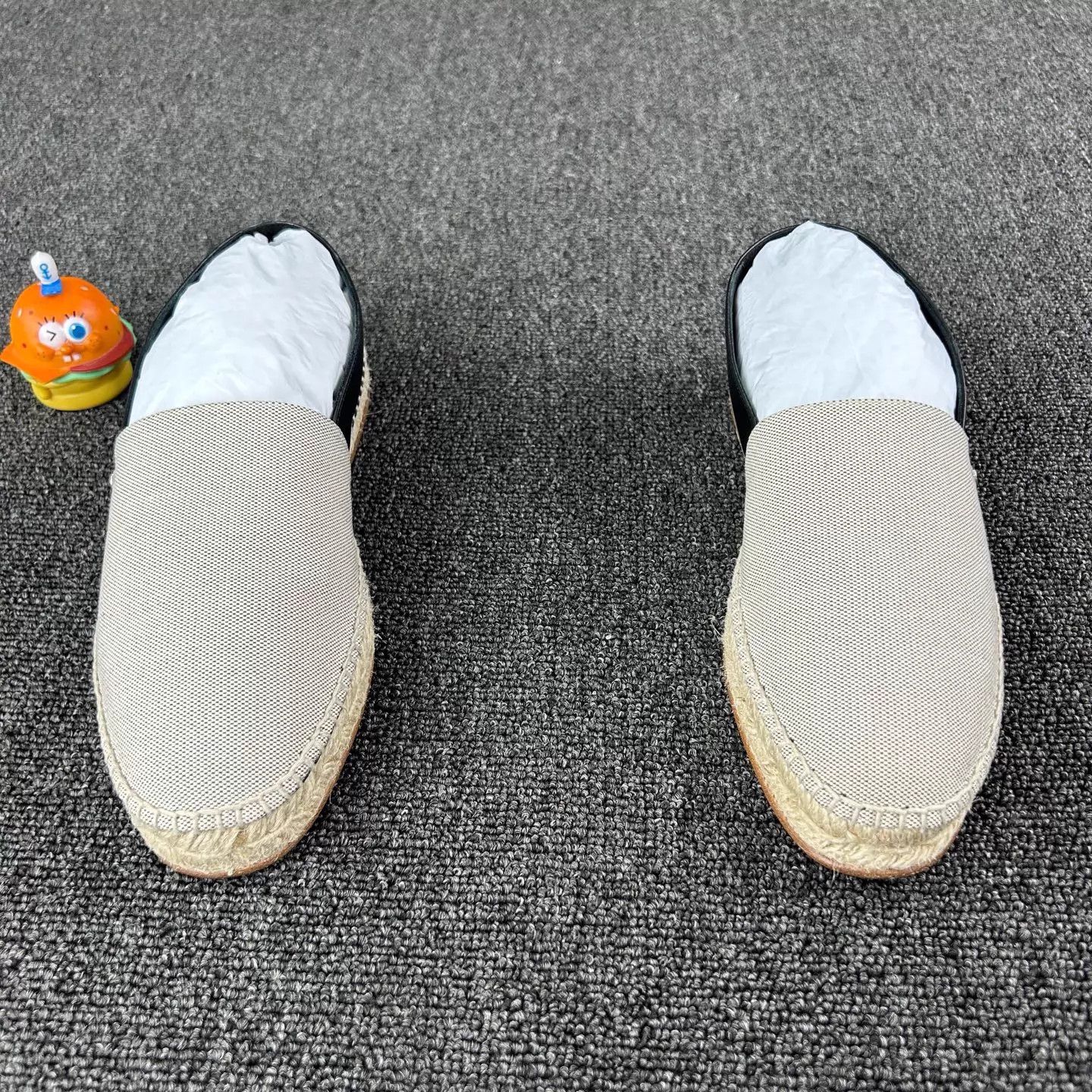Hermes Hermes color-blocked straw-soled fisherman shoes 39 Size US 8.5 / IT 38.5 - 2 Thumbnail