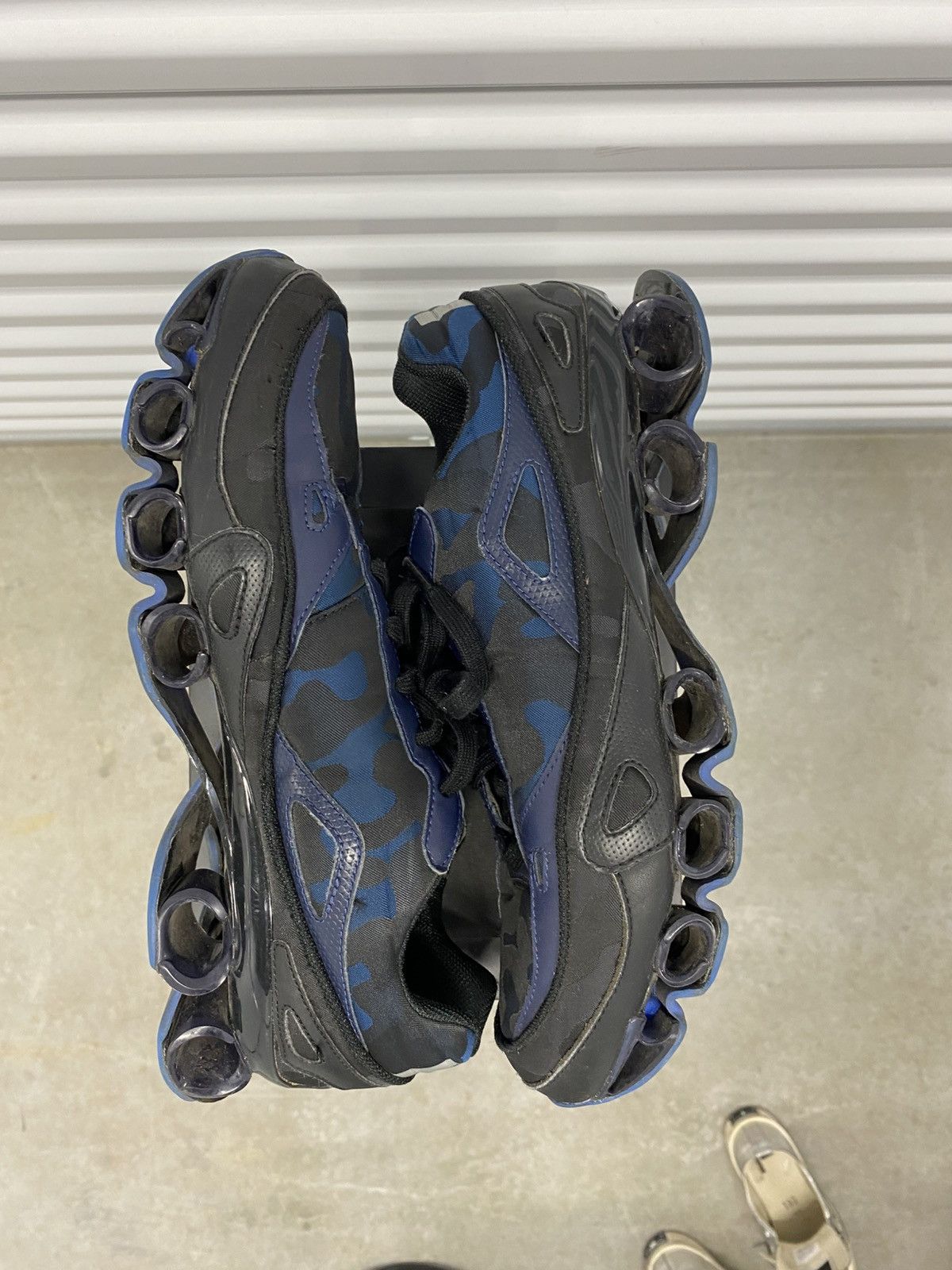 Adidas × Raf Simons 2014 ADIDAS RAF SIMONS BOUNCE BR BLUE CAMO - sz 9.5 Size US 9.5 / EU 42-43 - 9 Thumbnail