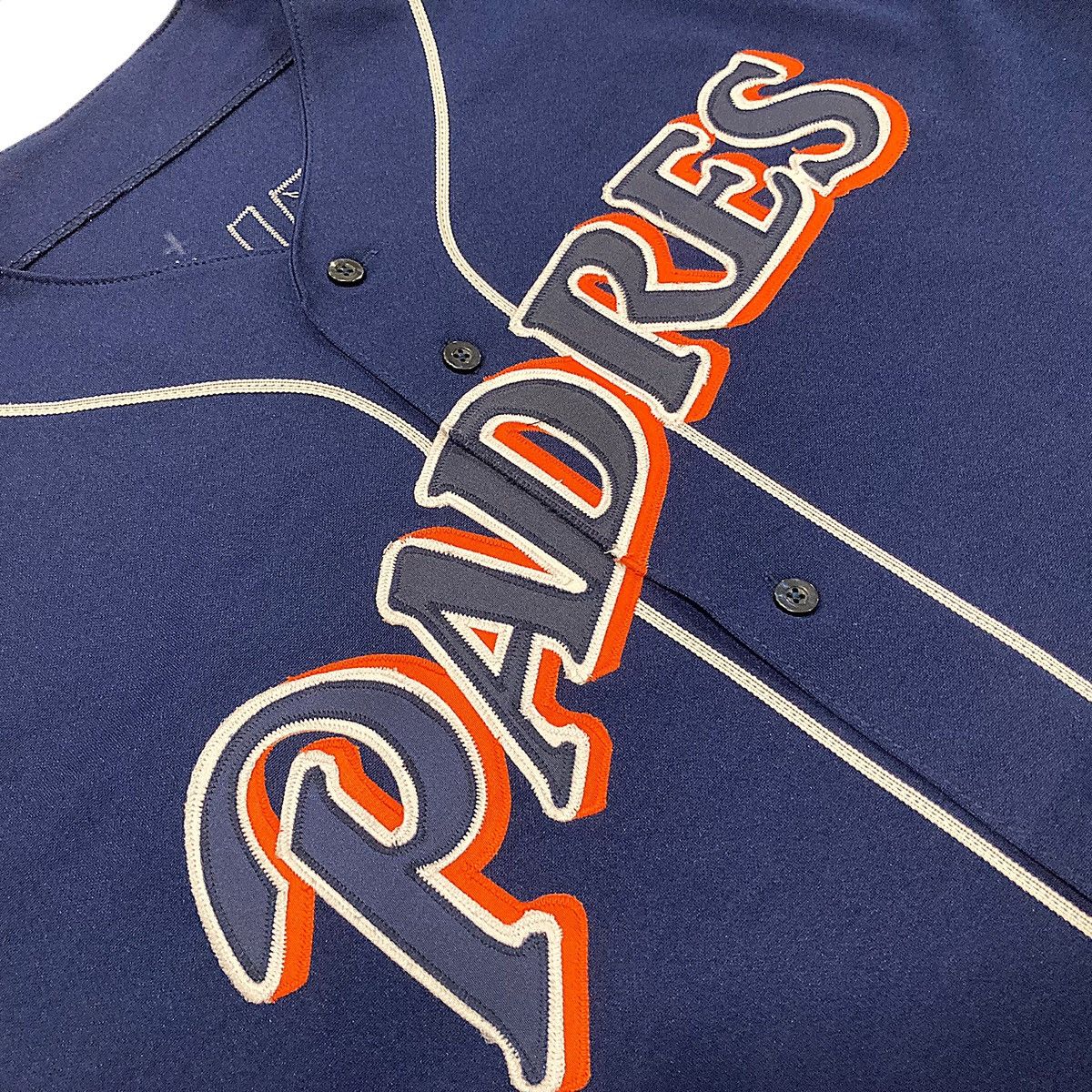 Vintage Vintage San Diego Padres Ben Davis Autographed Jersey Size US L / EU 52-54 / 3 - 3 Thumbnail