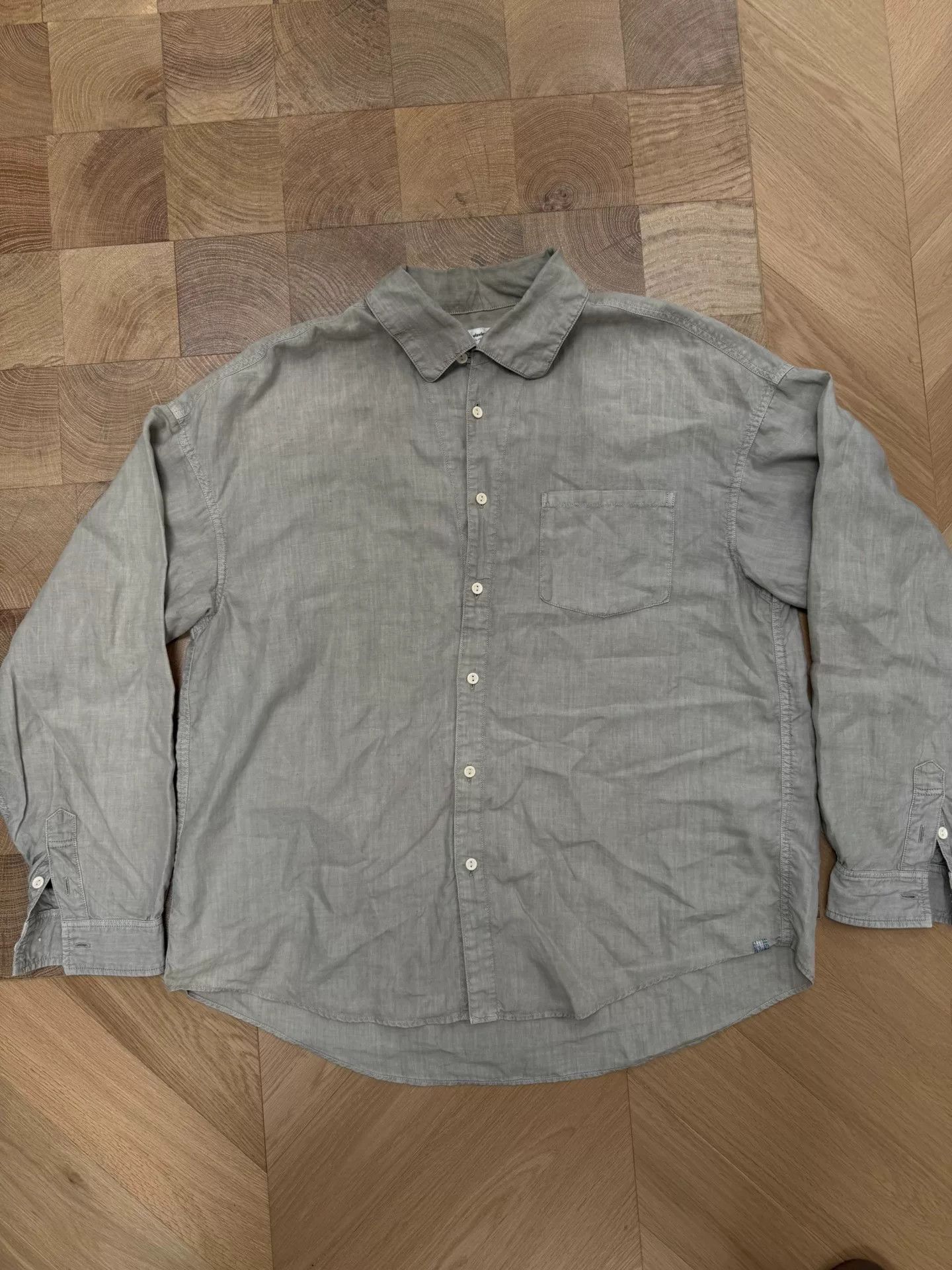 Visvim VISVIM 23SS PALMER L/S LINEN SHIRT Size US L / EU 52-54 / 3 - 1 Thumbnail