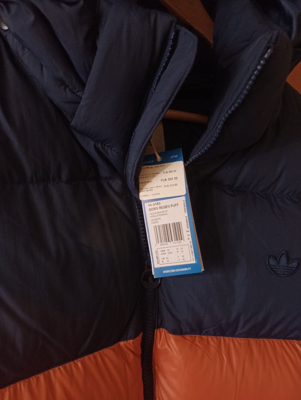 Adidas Puffer jacket Adidas Regen Puff Size US M / EU 48-50 / 2 - 9 Thumbnail