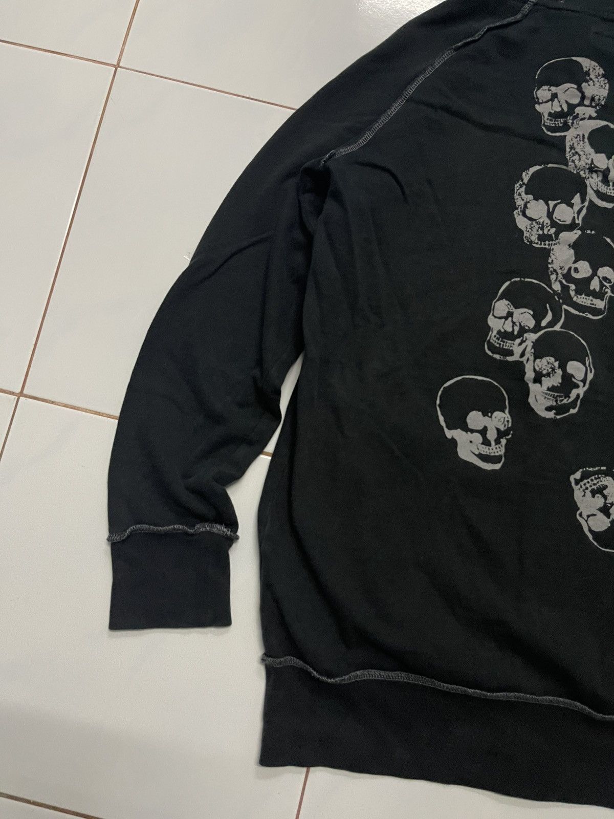 If Six Was Nine 2000s SKULL OF FREEDOM ZIPPER HOODIE JACKET SKULL DESIGN Size US M / EU 48-50 / 2 - 5 Thumbnail