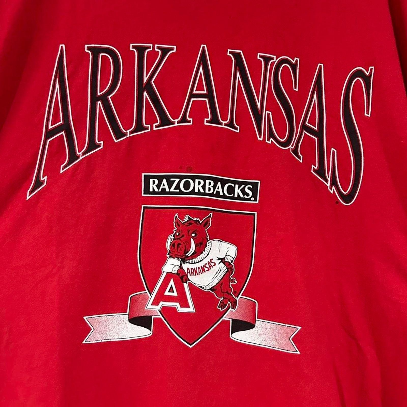 Hanes Vintage Arkansas Razorbacks Shirt Size US XXL / EU 58 / 5 - 2 Thumbnail