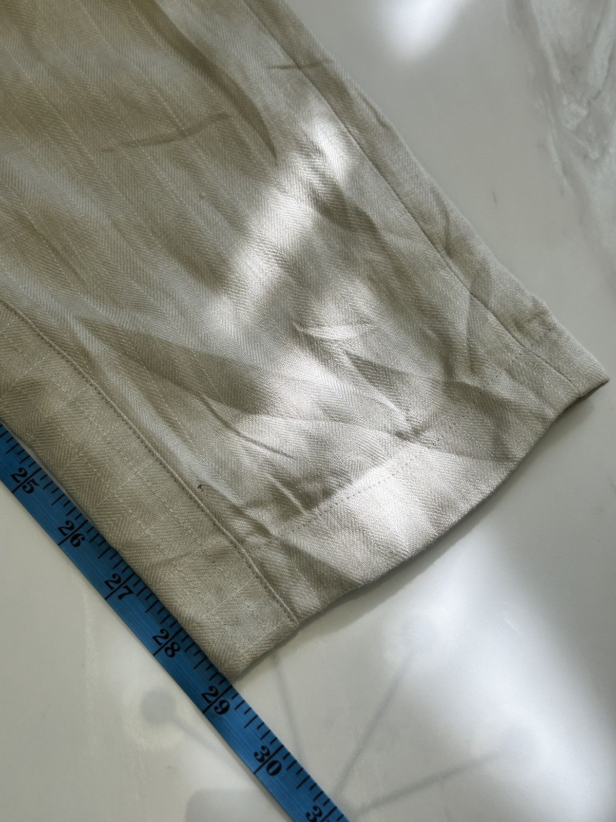 If Six Was Nine × Issey Miyake × Tsumori Chisato Tsumori Chisato Strechable Pinstripe Pants By Issey Miyake Size US 29 - 14 Thumbnail