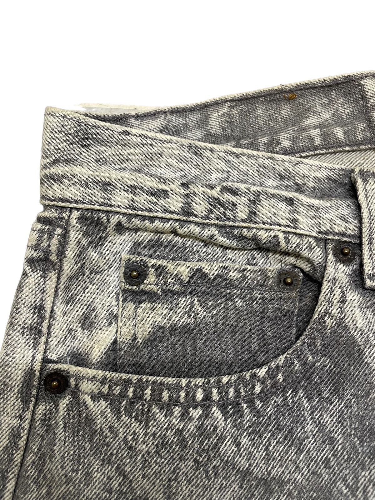Levi's Vintage Clothing VINTAGE LEVI’S RINDEM ACID WASH DENIM PANTS Size US 30 / EU 46 - 7 Thumbnail