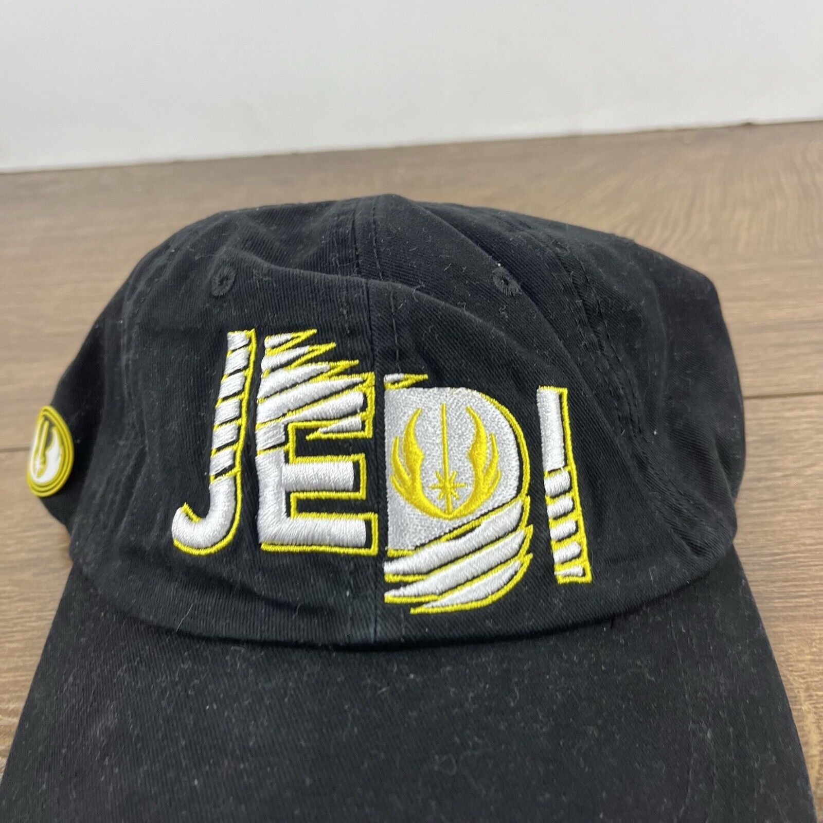 Other Jedi Hat Jedi Hat Black Cap Adjustable Hat Black Adult Fit H Size ONE SIZE - 7 Thumbnail