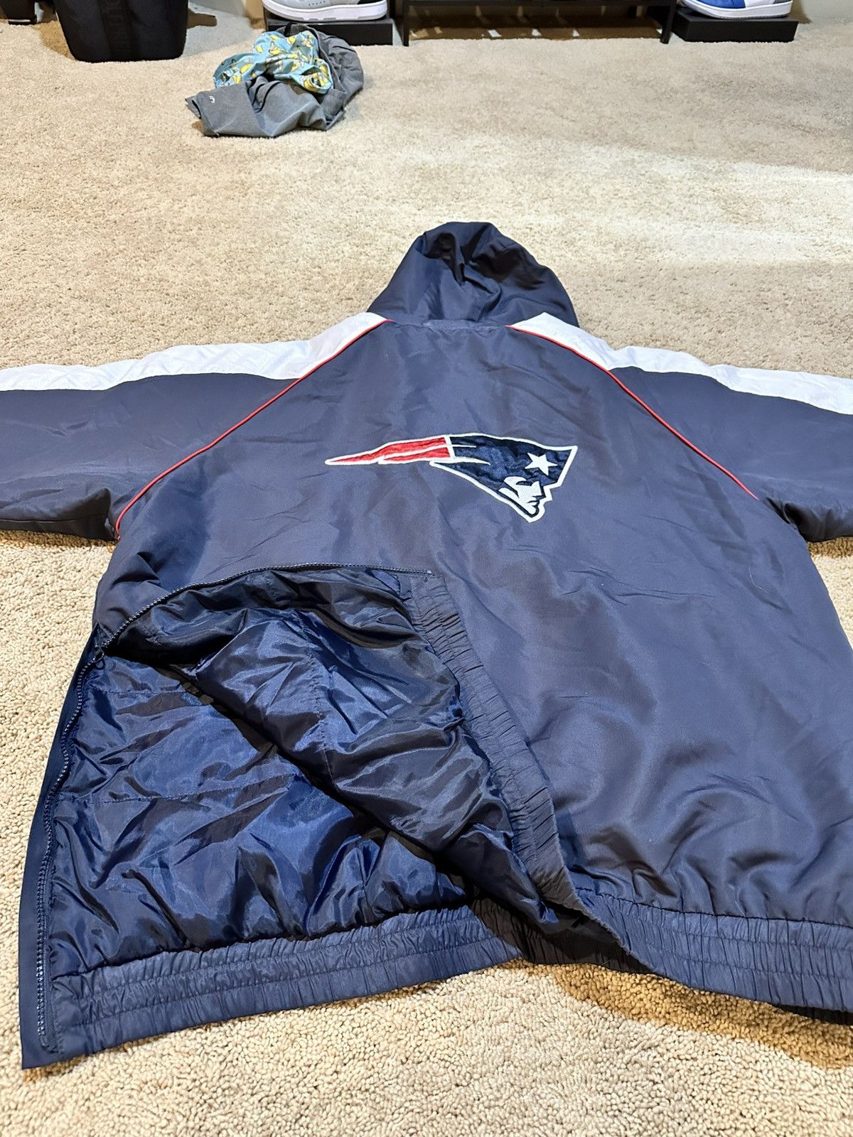 NFL Vintage NFL New England Patriots Puffer Jacket Sz XL Size US XL / EU 56 / 4 - 5 Thumbnail
