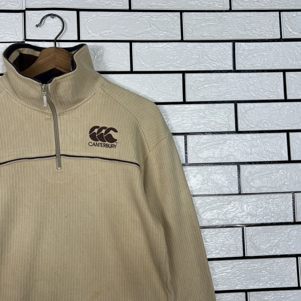Canterbury of New Zealand Vintage CANTERBURY Half Zipper Turtleneck Sweater #3997-C182 Size US M / EU 48-50 / 2 - 6 Thumbnail